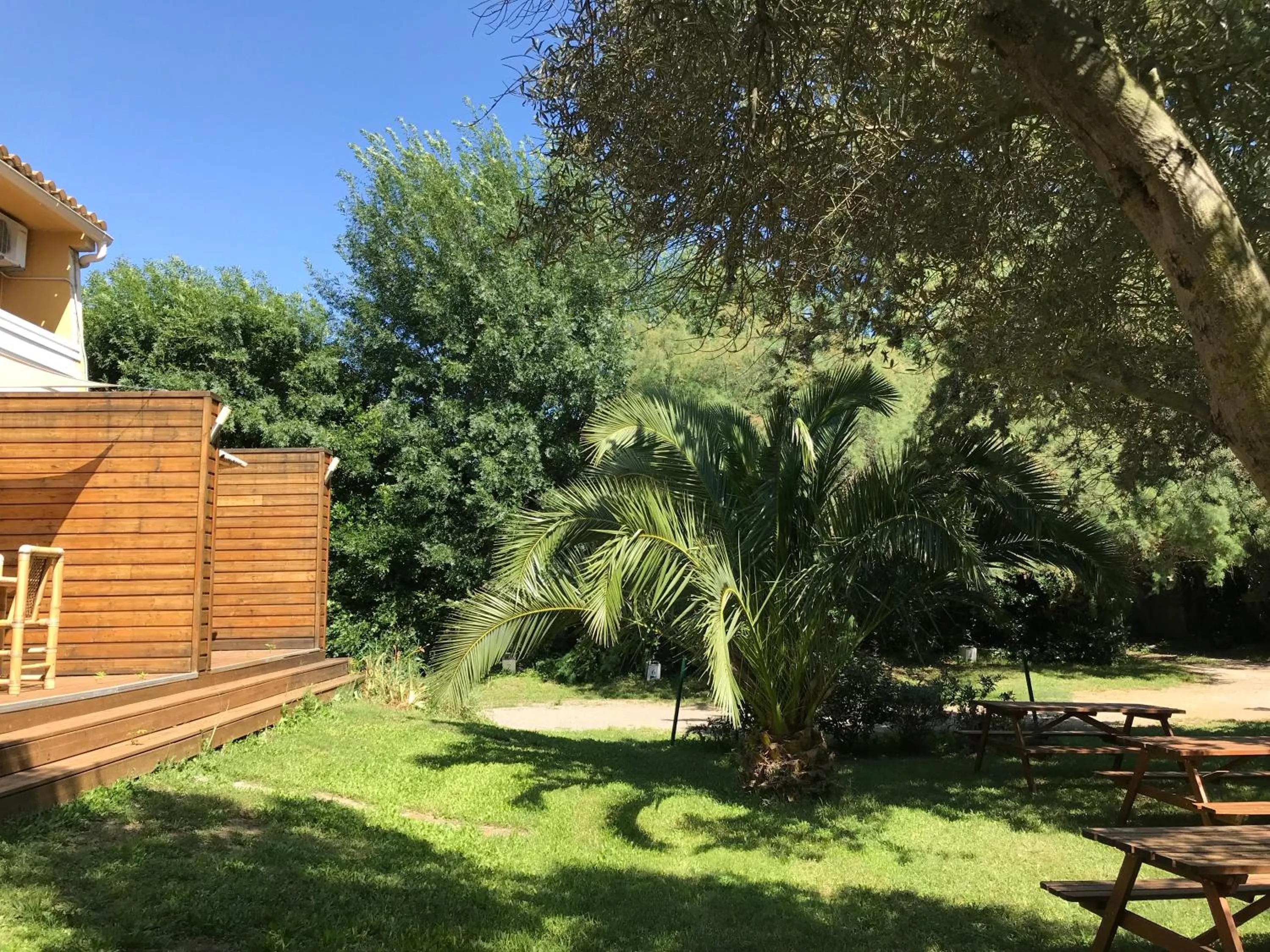 Garden in Résidence les Caraibes