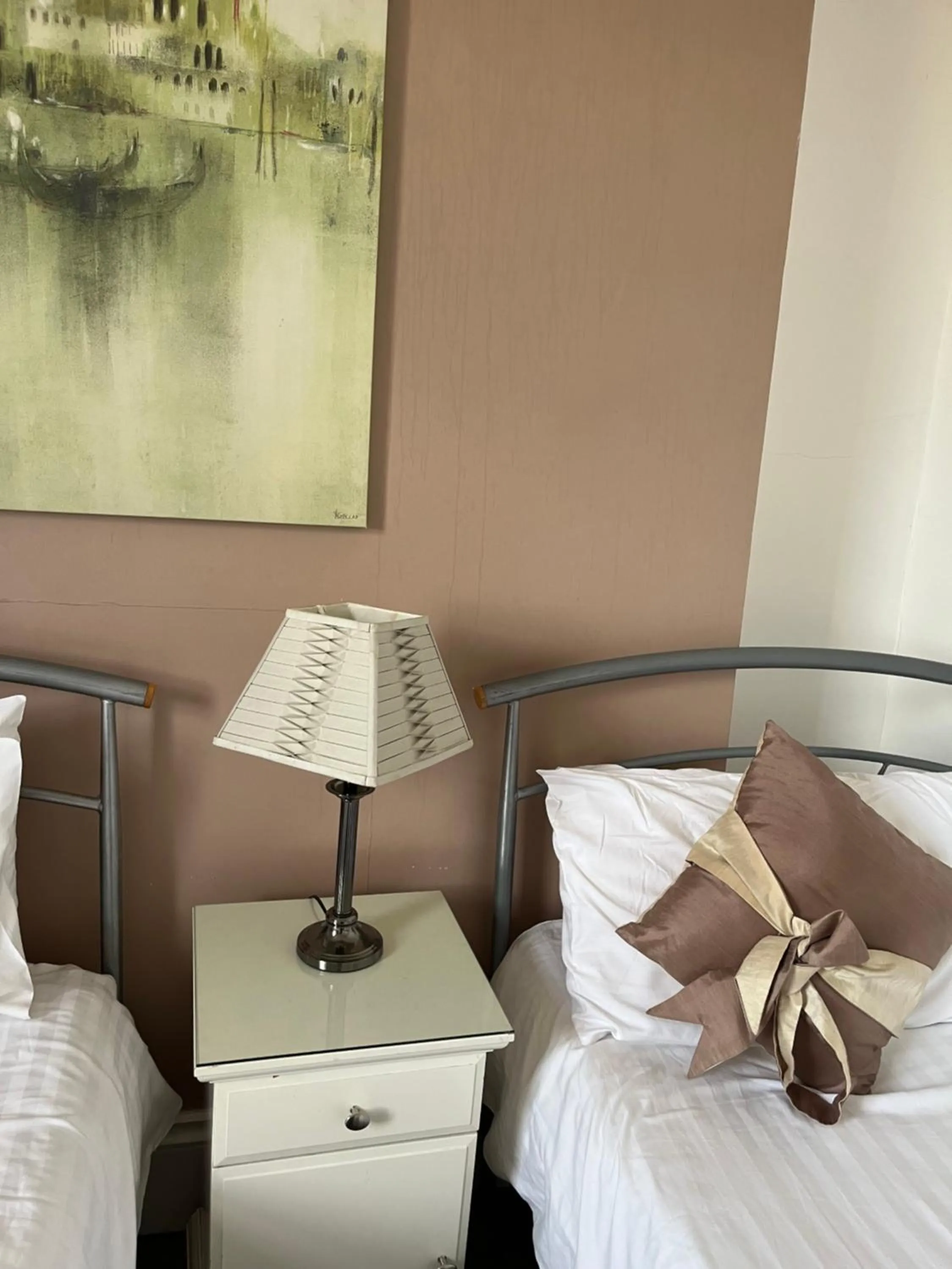 Bed in The Angerstein Hotel