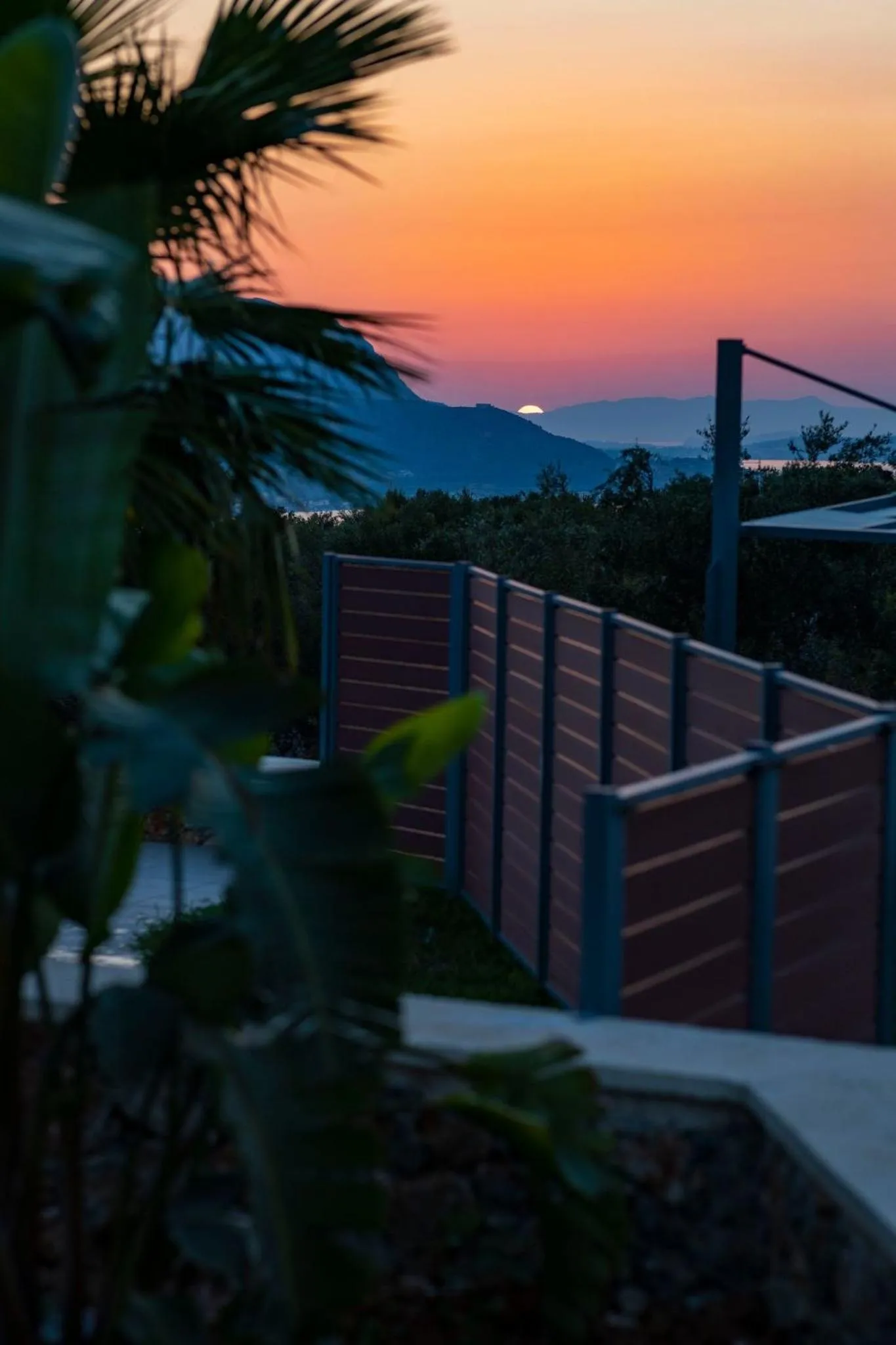 Sunset in Electra Villas