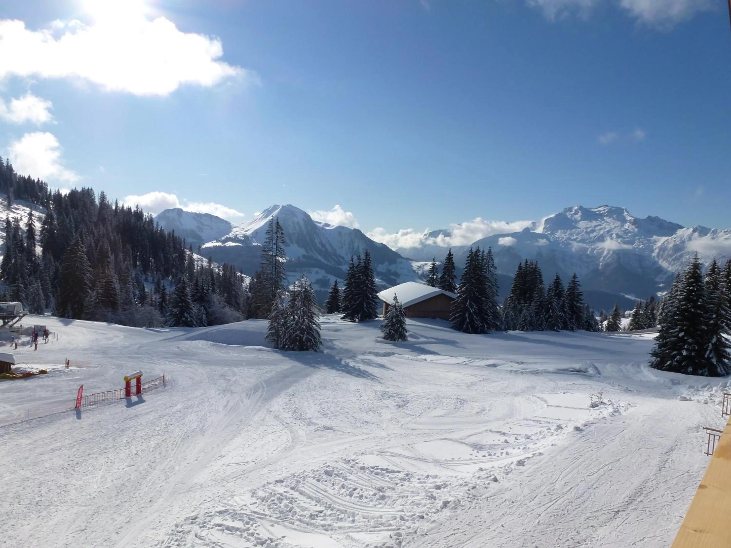 View (from property/room) in Hôtel Restaurant "Les Sapins" Wellness & Gourmet