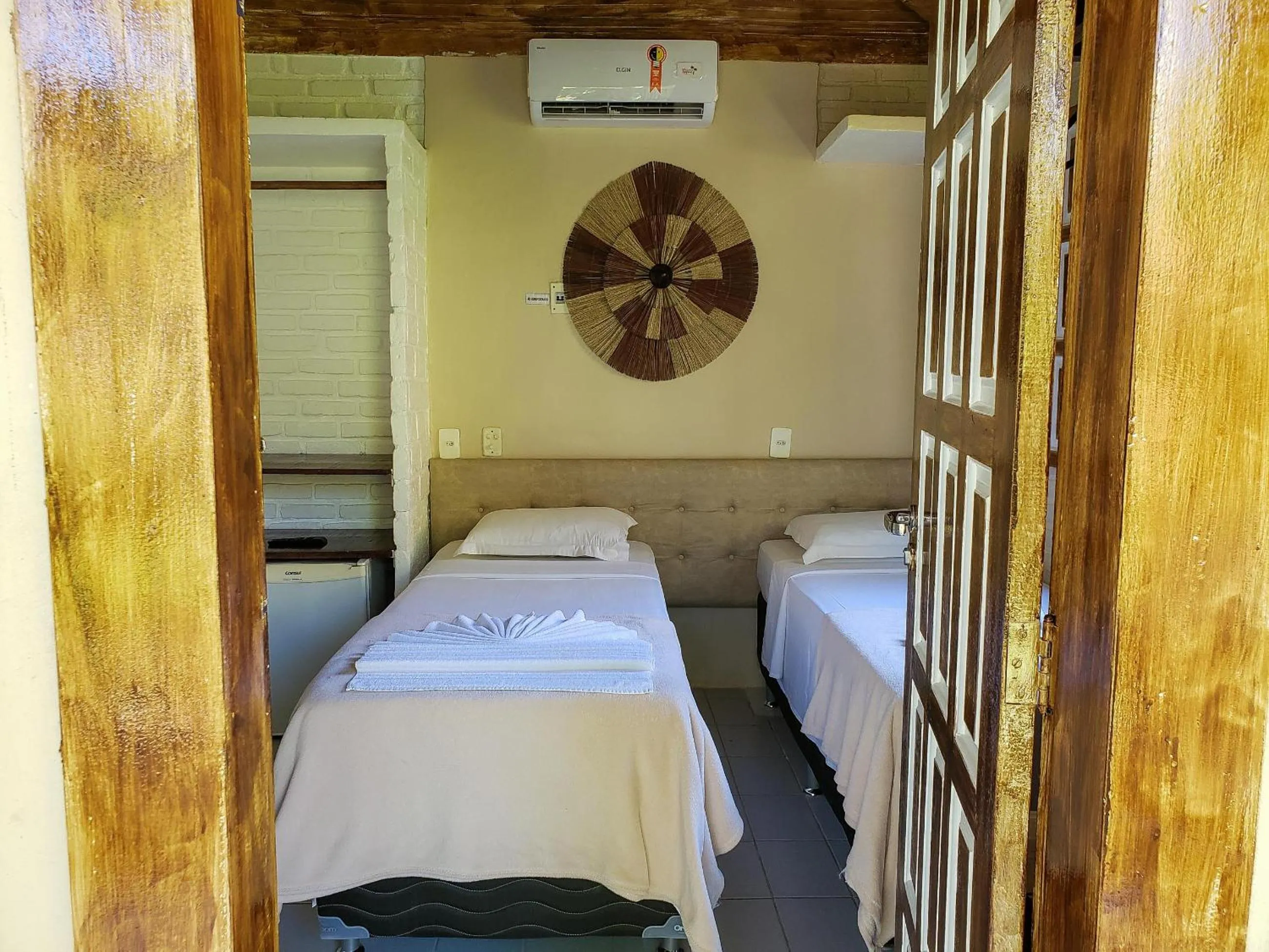 Bed in Pousada Tropical