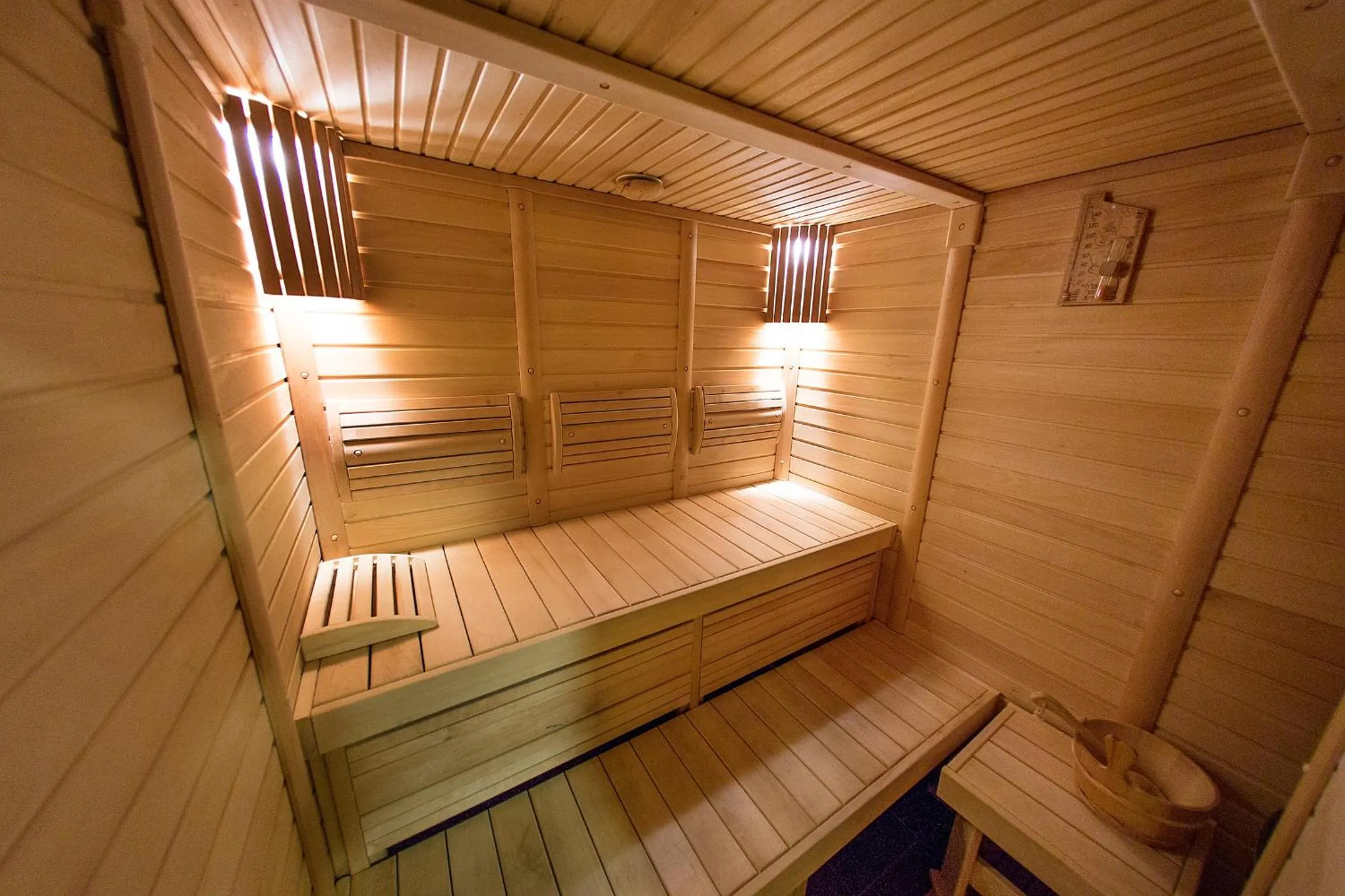 Sauna in ABC Apartments Business Class