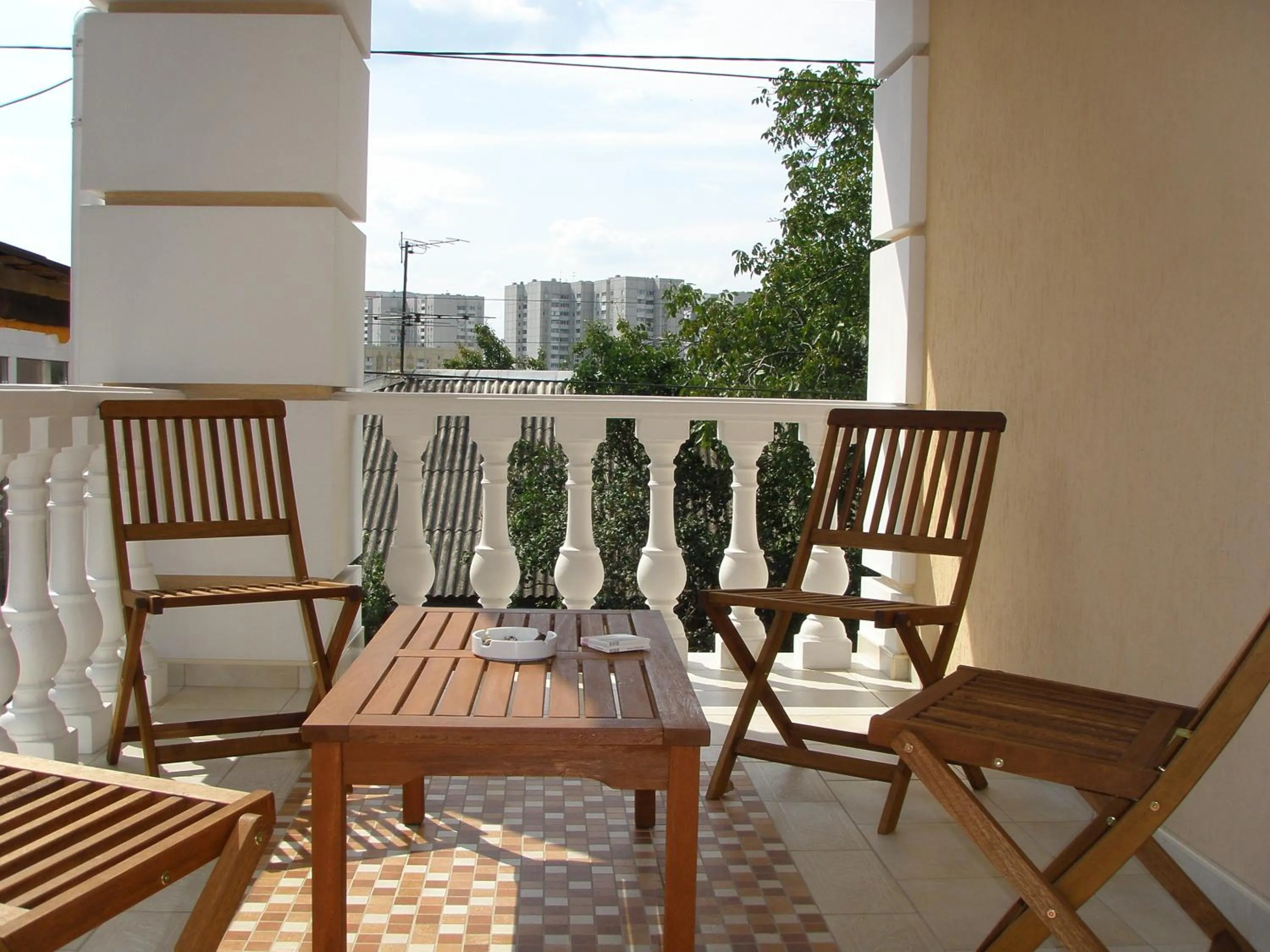 Balcony/Terrace in ABC Apartments Business Class