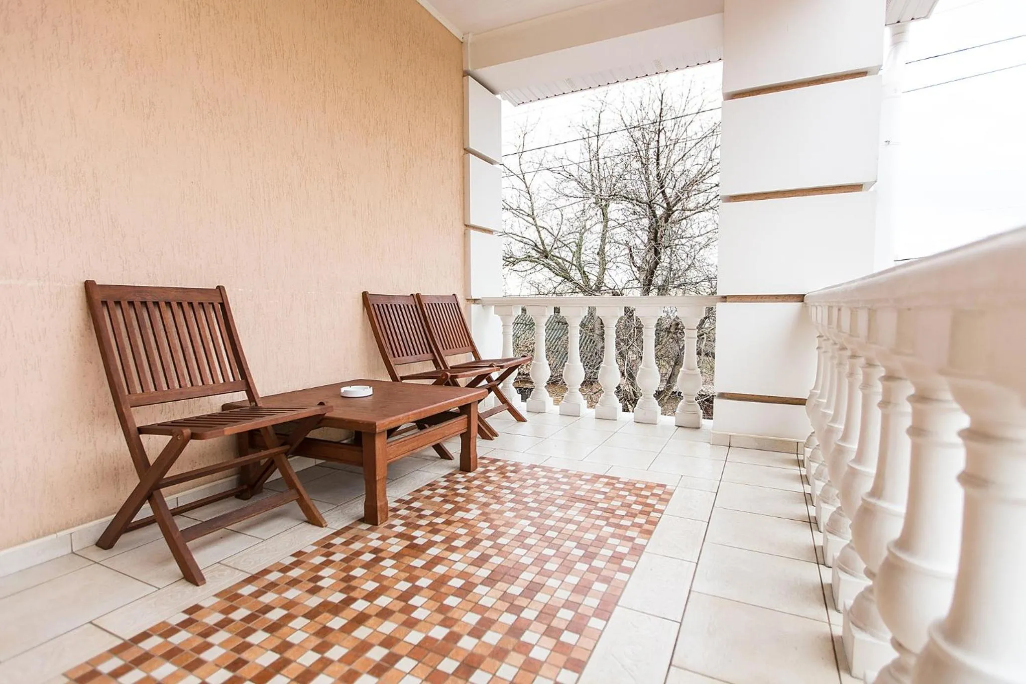 Balcony/Terrace in ABC Apartments Business Class