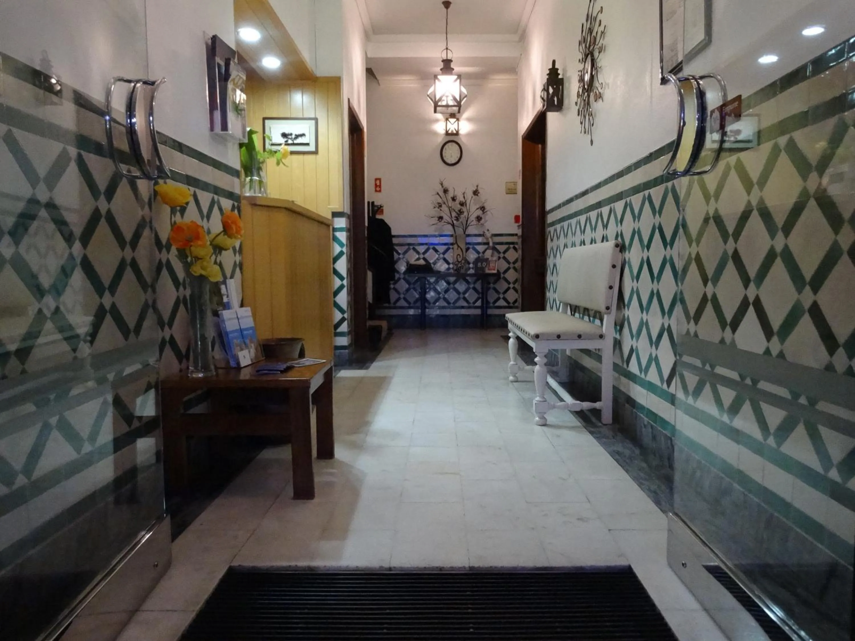 Lobby or reception in Hotel Santa Barbara