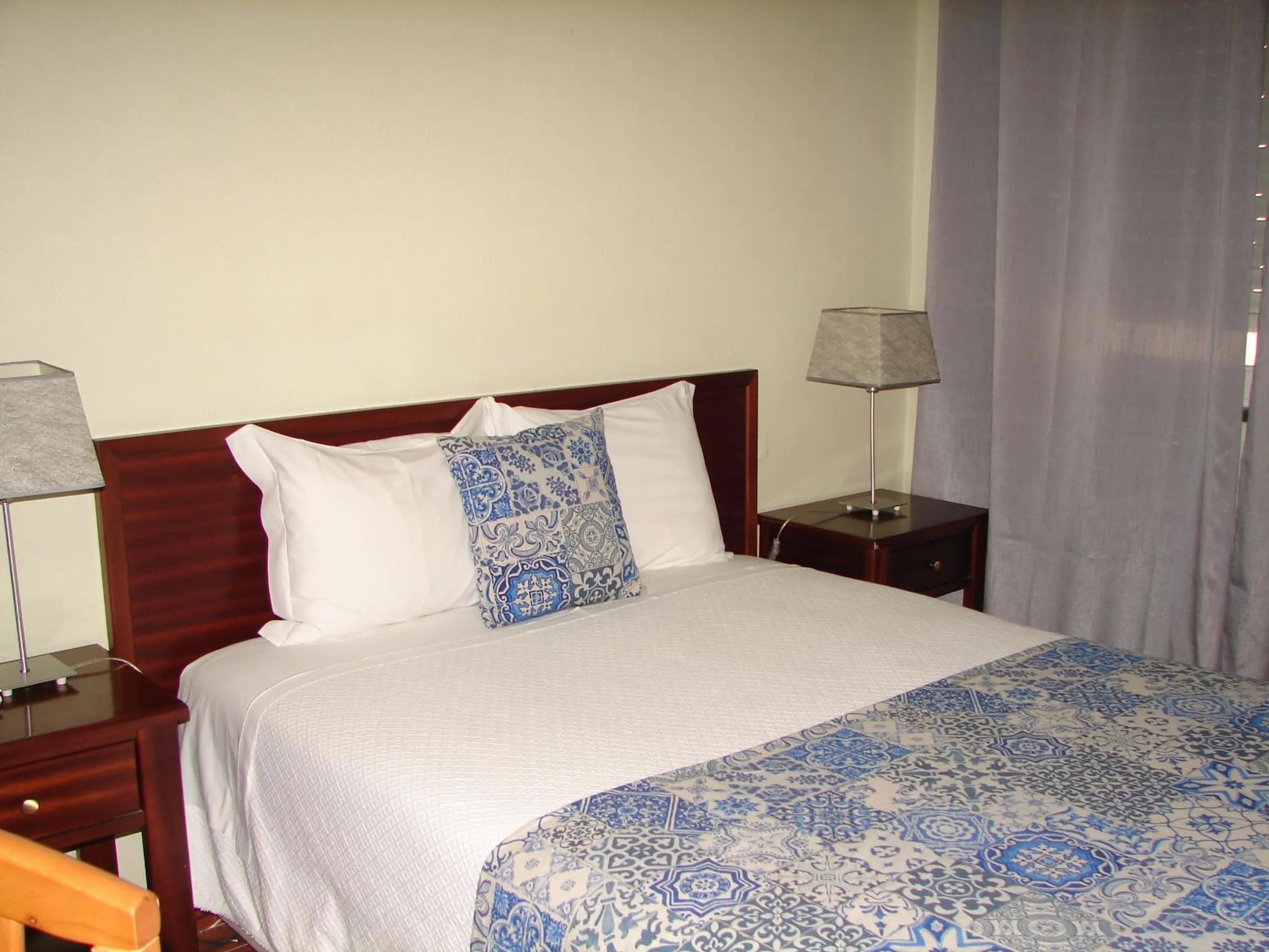 Bed in Hotel Santa Barbara