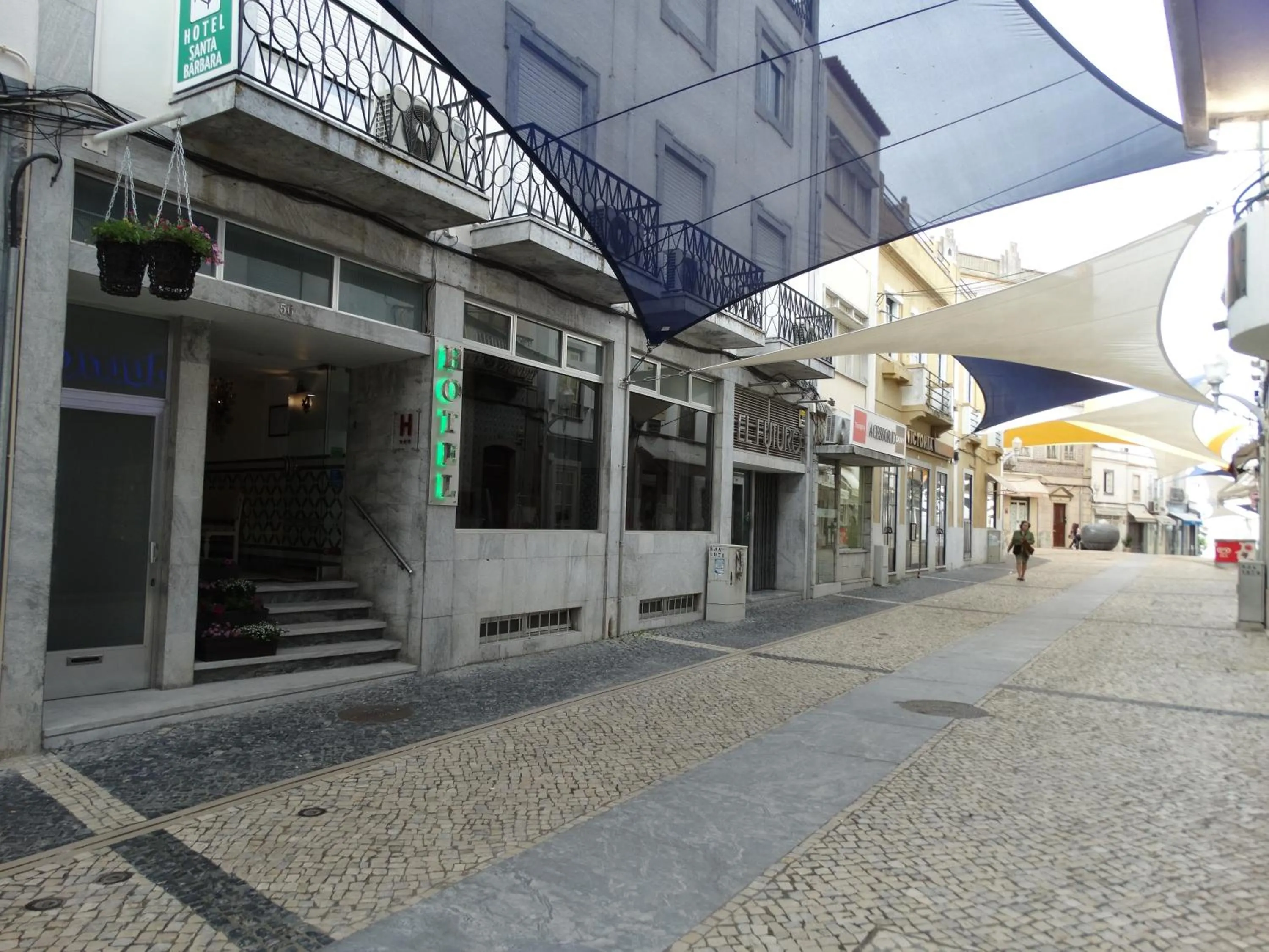 Facade/entrance in Hotel Santa Barbara