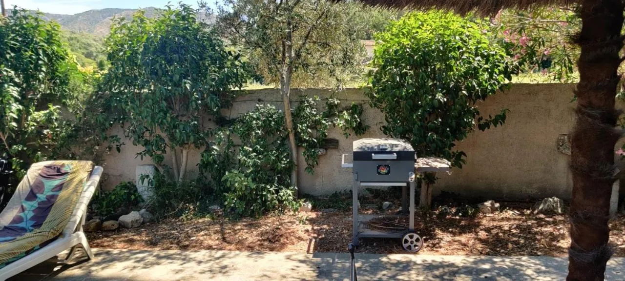 BBQ facilities in Gites Climatisés Piscine Chauffée La Balancelle