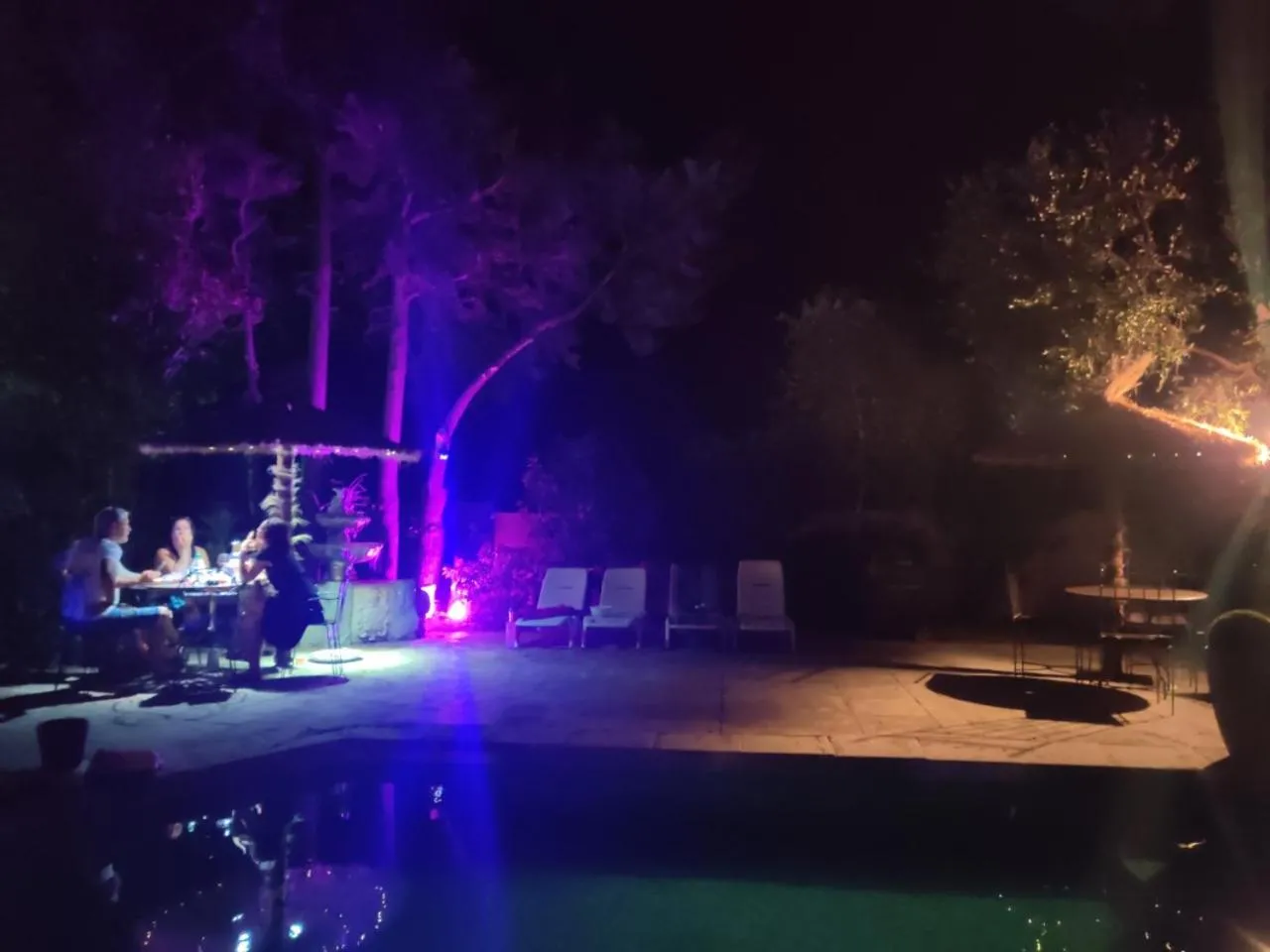 Swimming pool in Gites Climatisés Piscine Chauffée La Balancelle