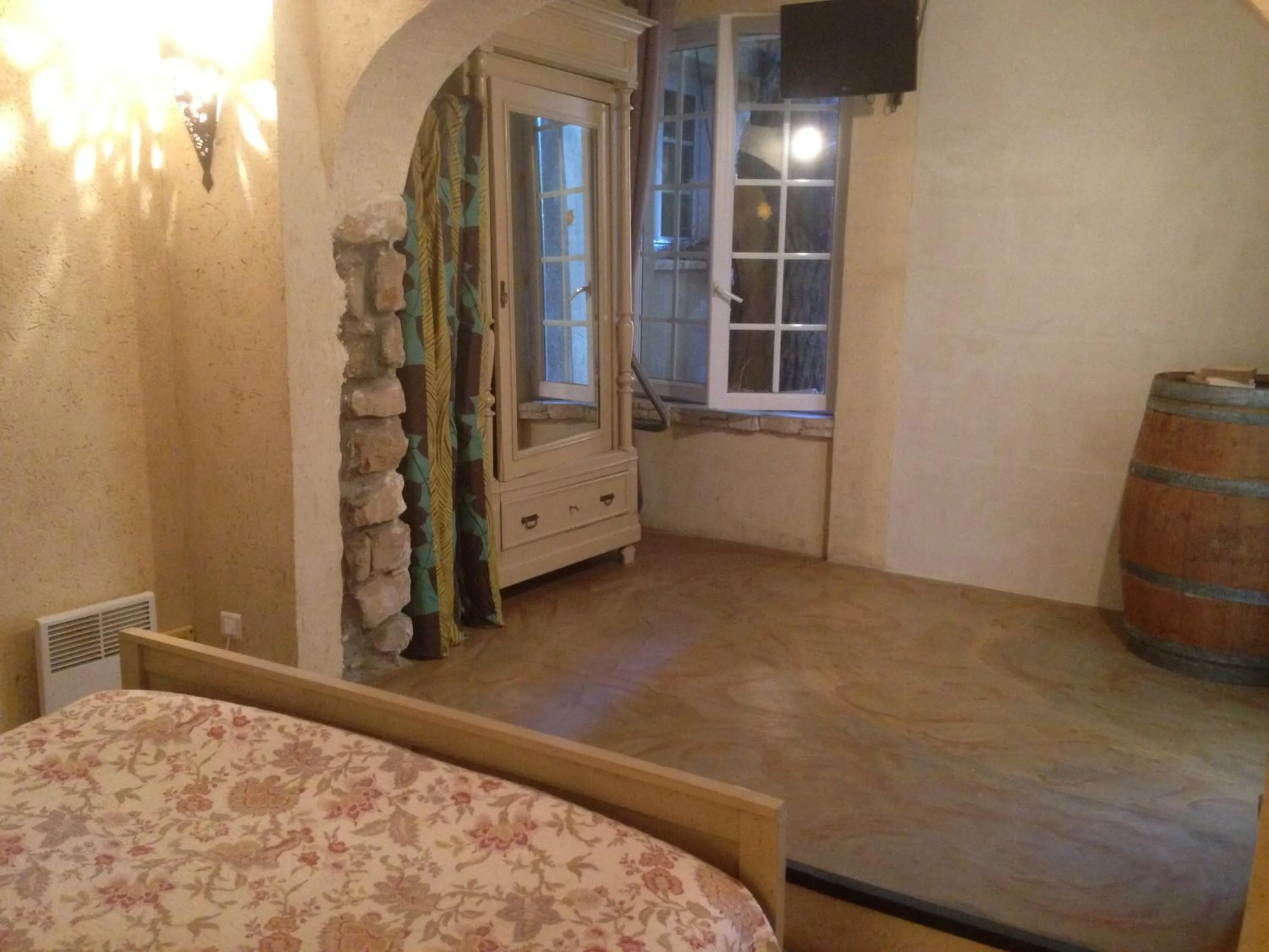 Bedroom, Bed in Gites Climatisés Piscine Chauffée La Balancelle