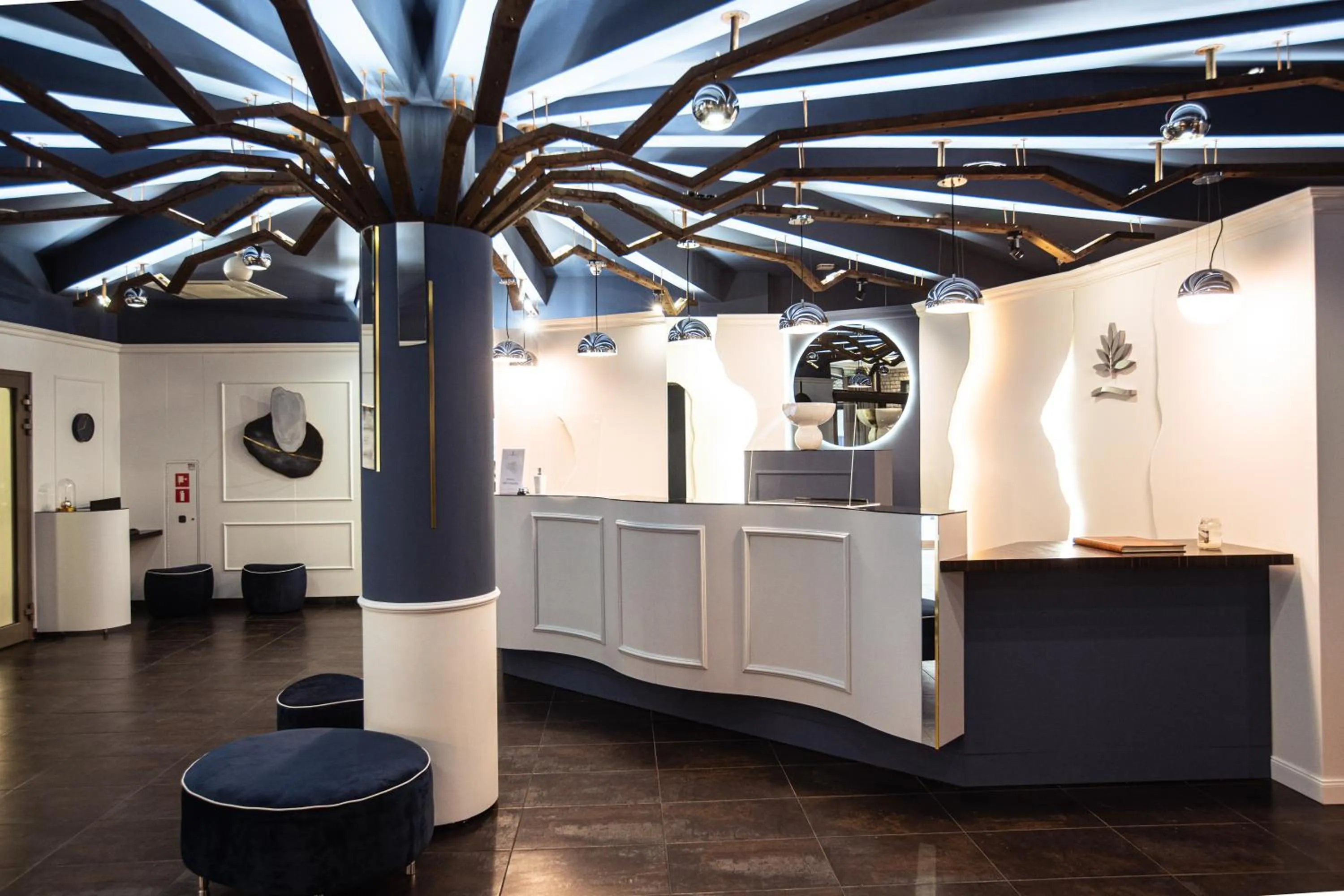 Lobby or reception in Hotel Natura Residence Business&SPA