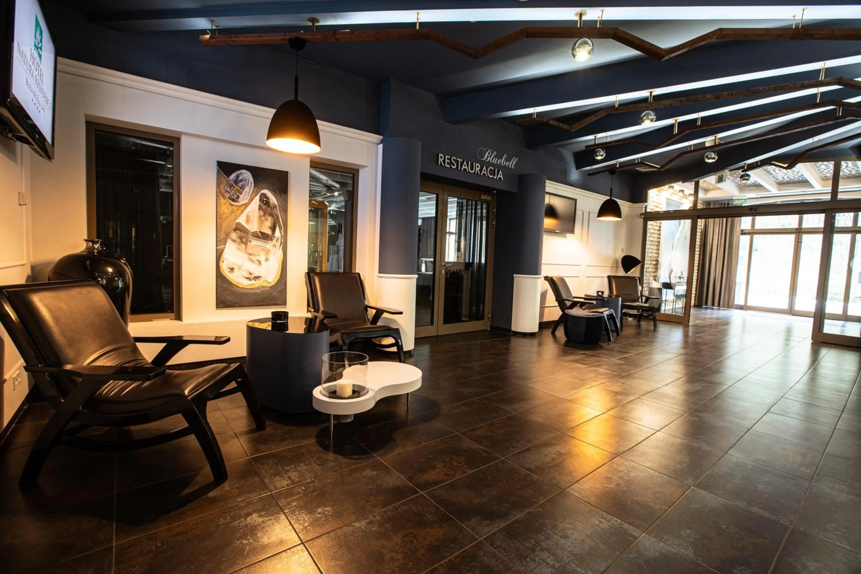 Lobby or reception in Hotel Natura Residence Business&SPA