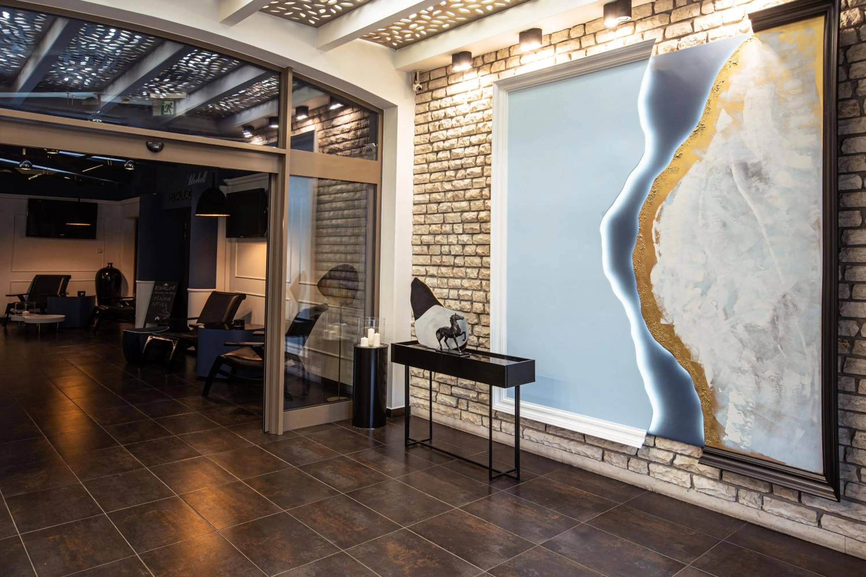 Lobby or reception in Hotel Natura Residence Business&SPA