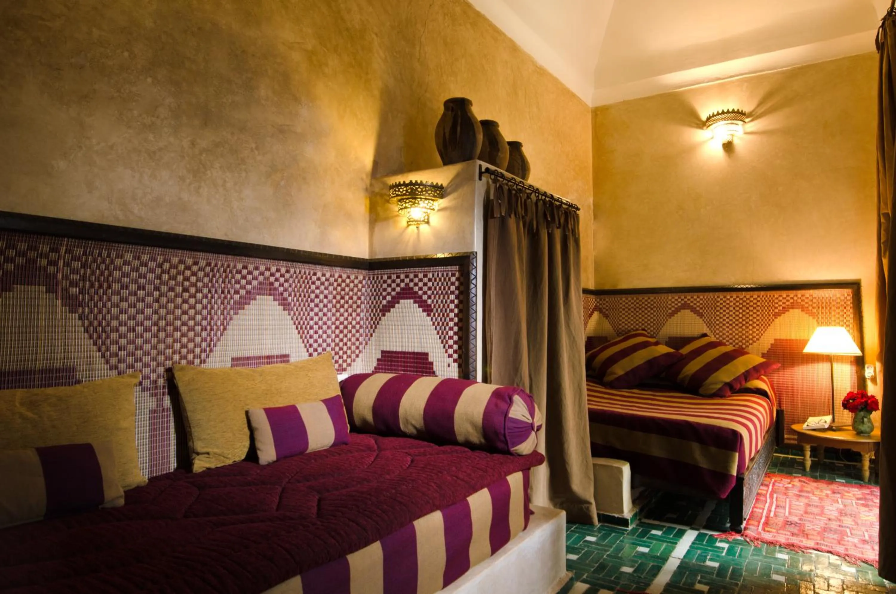 Bedroom, Bed in Riad Vert