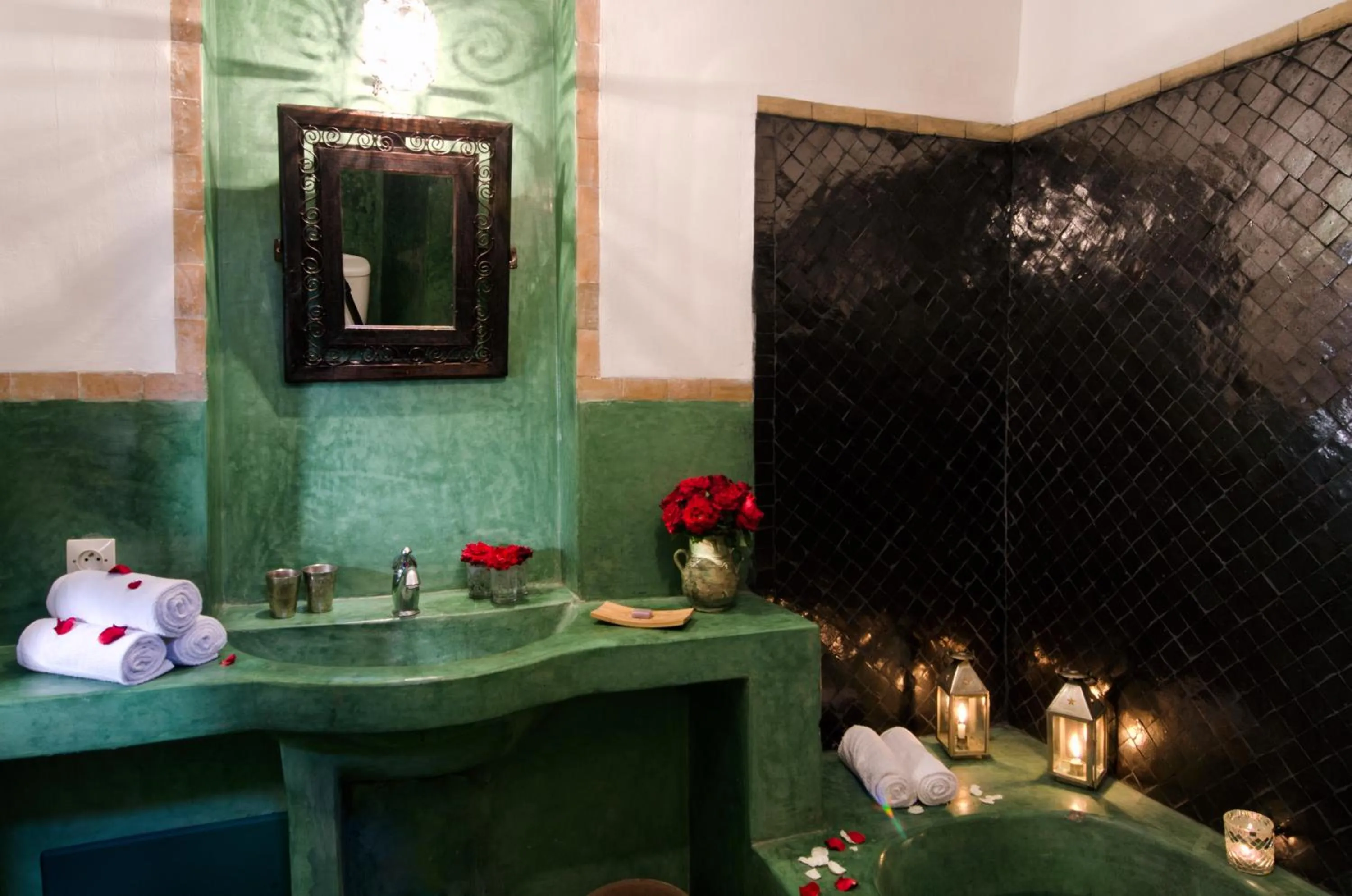 Bathroom in Riad Vert