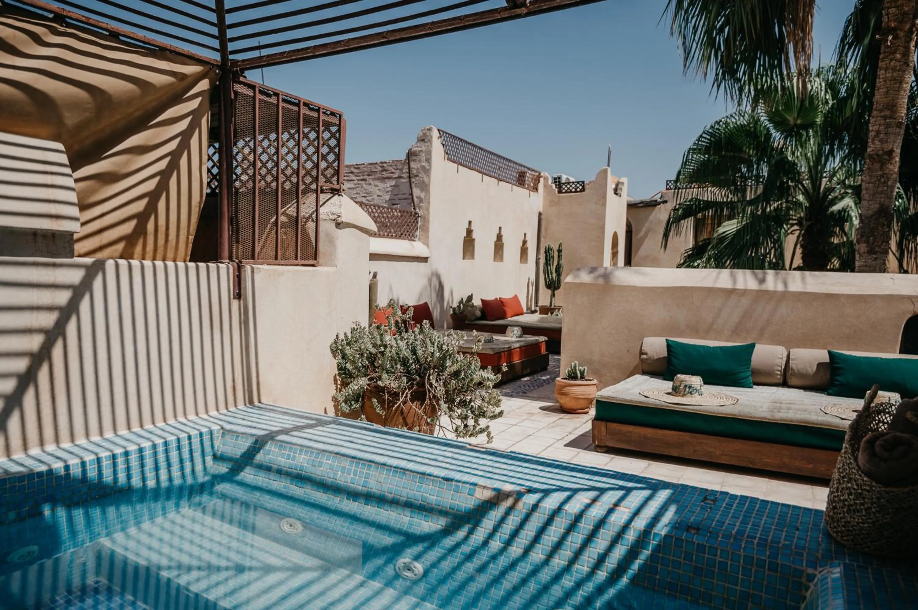 Patio in Riad Vert