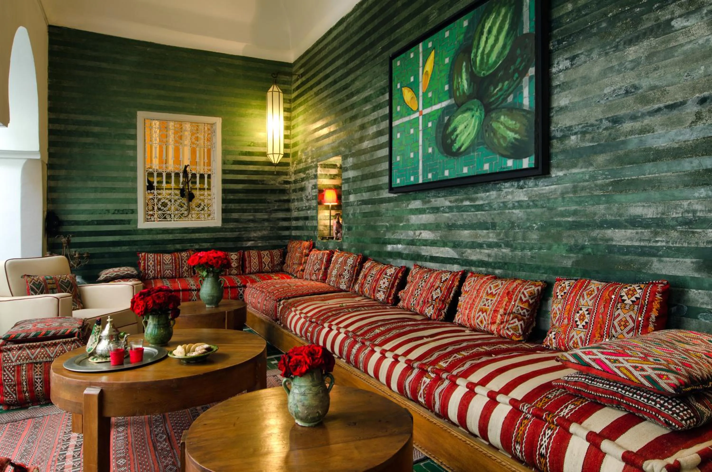 Lobby or reception in Riad Vert