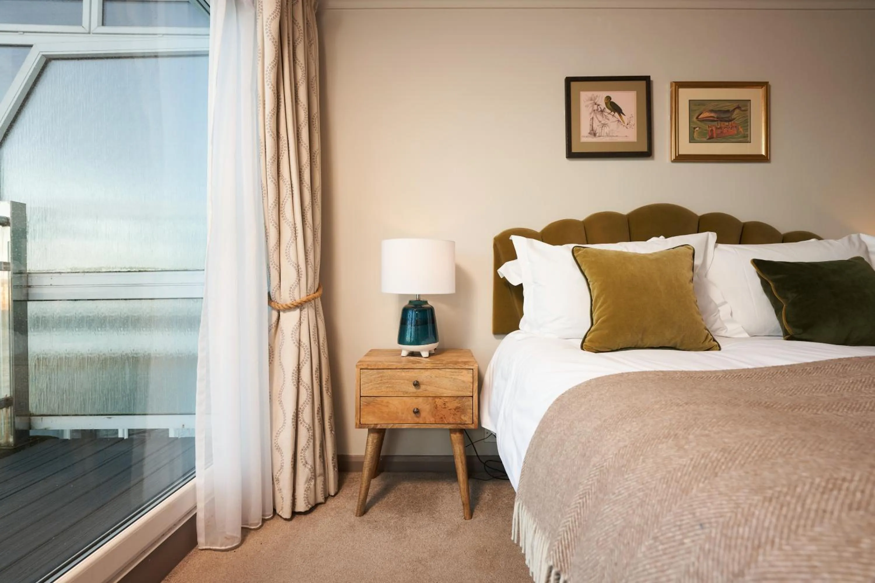 Bedroom, Bed in Pedn Olva