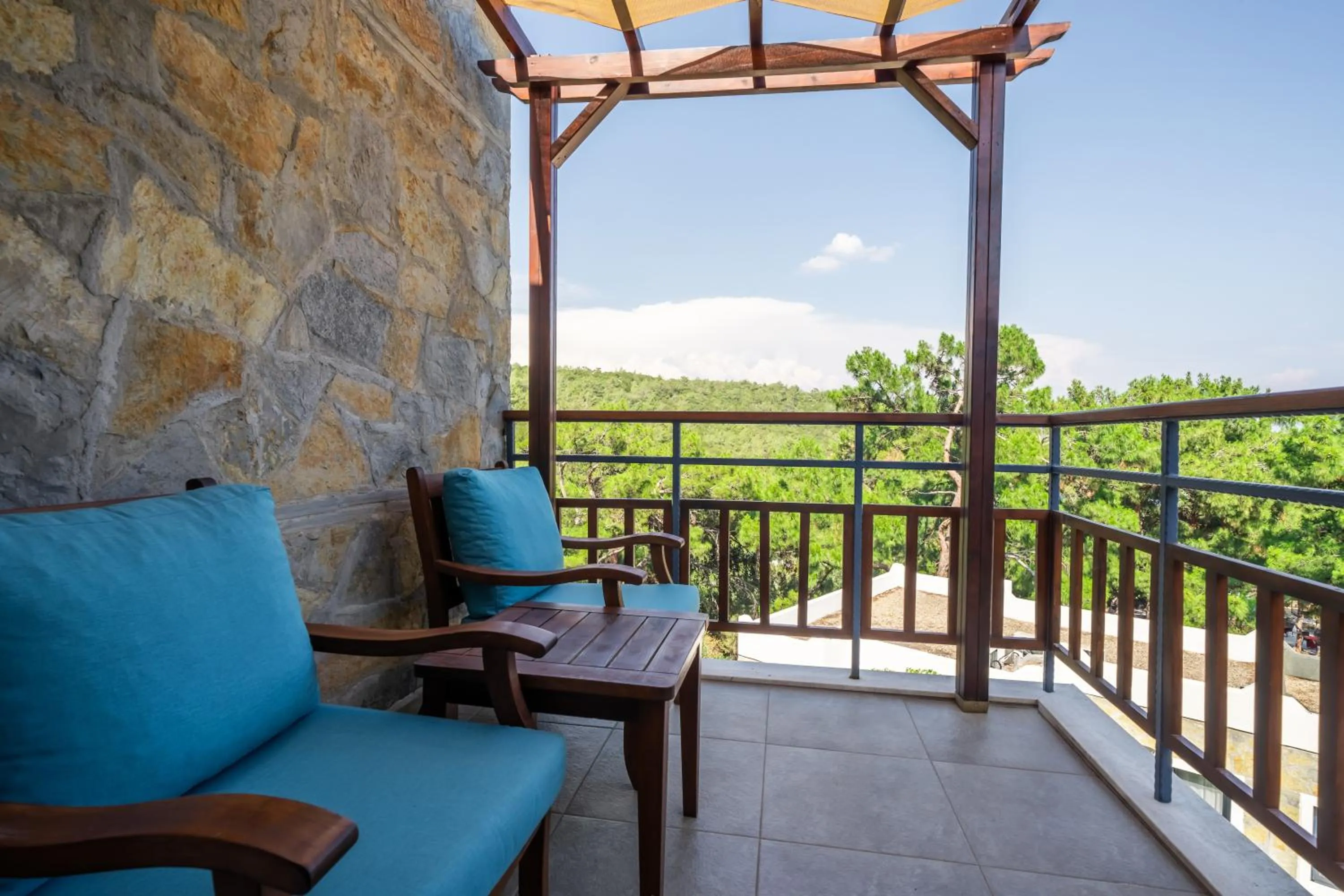 Balcony/Terrace in Bodrum Park Resort