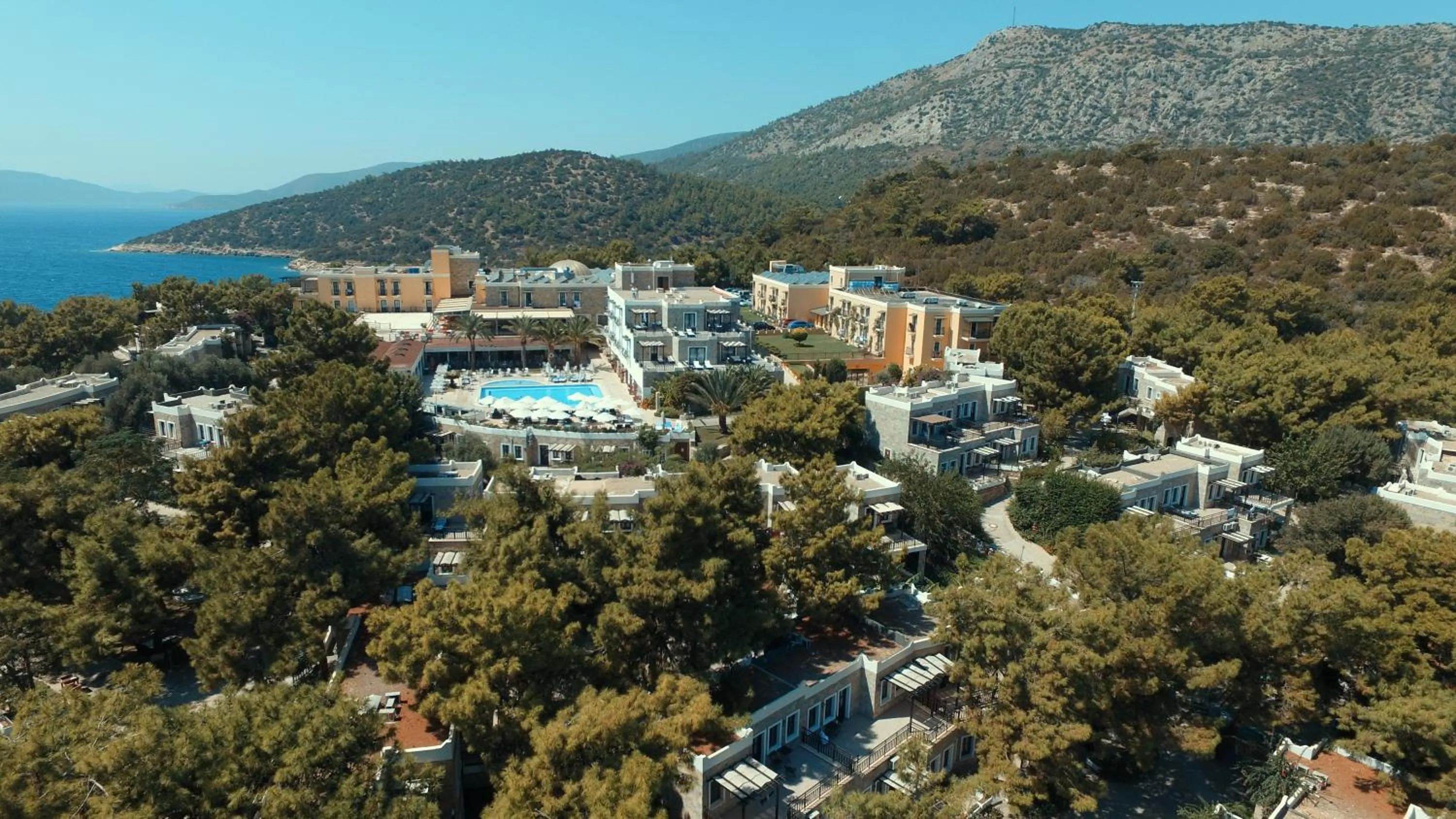 Bird's eye view in Bodrum Park Resort