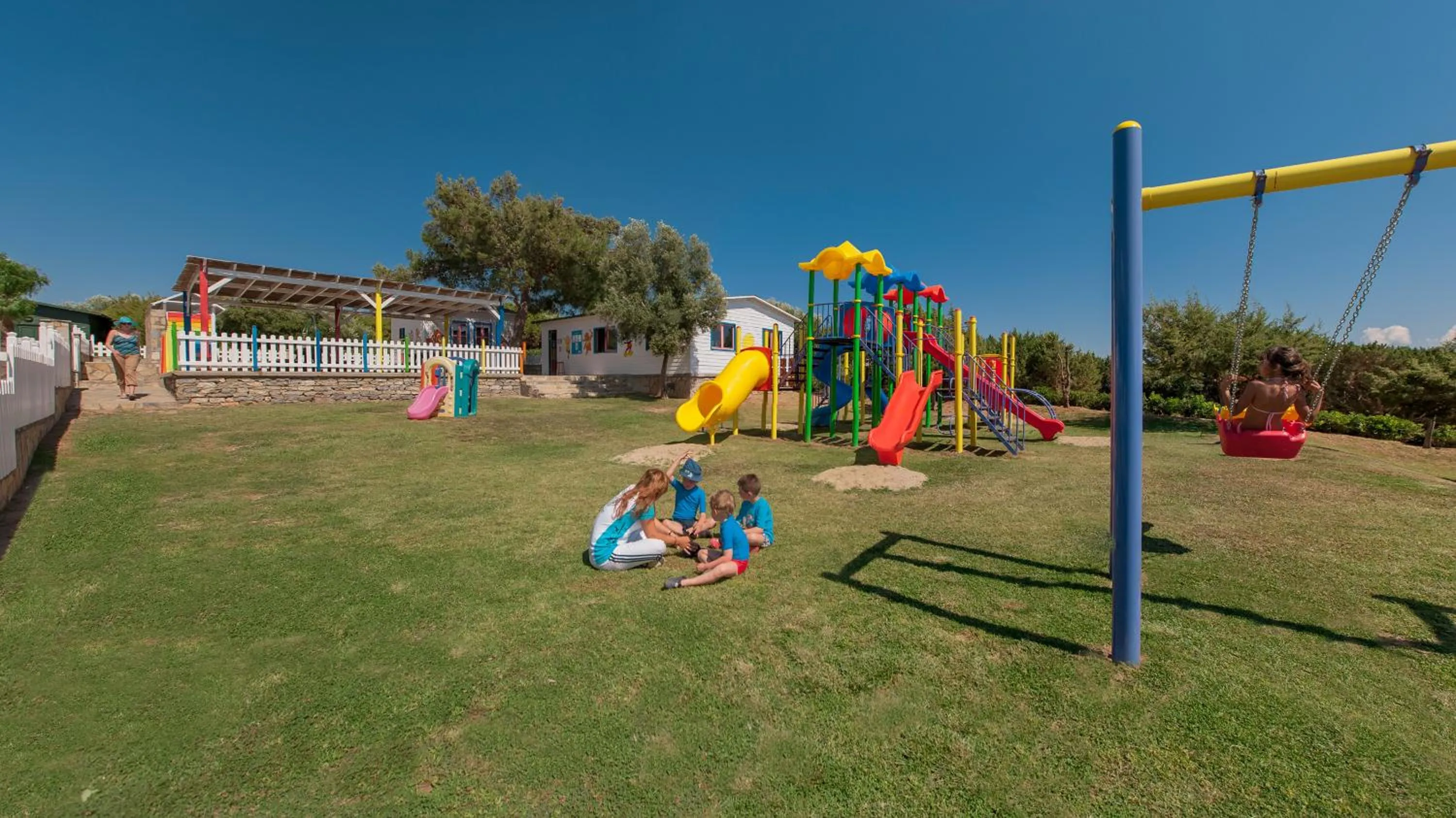 Children play ground in Bodrum Park Resort