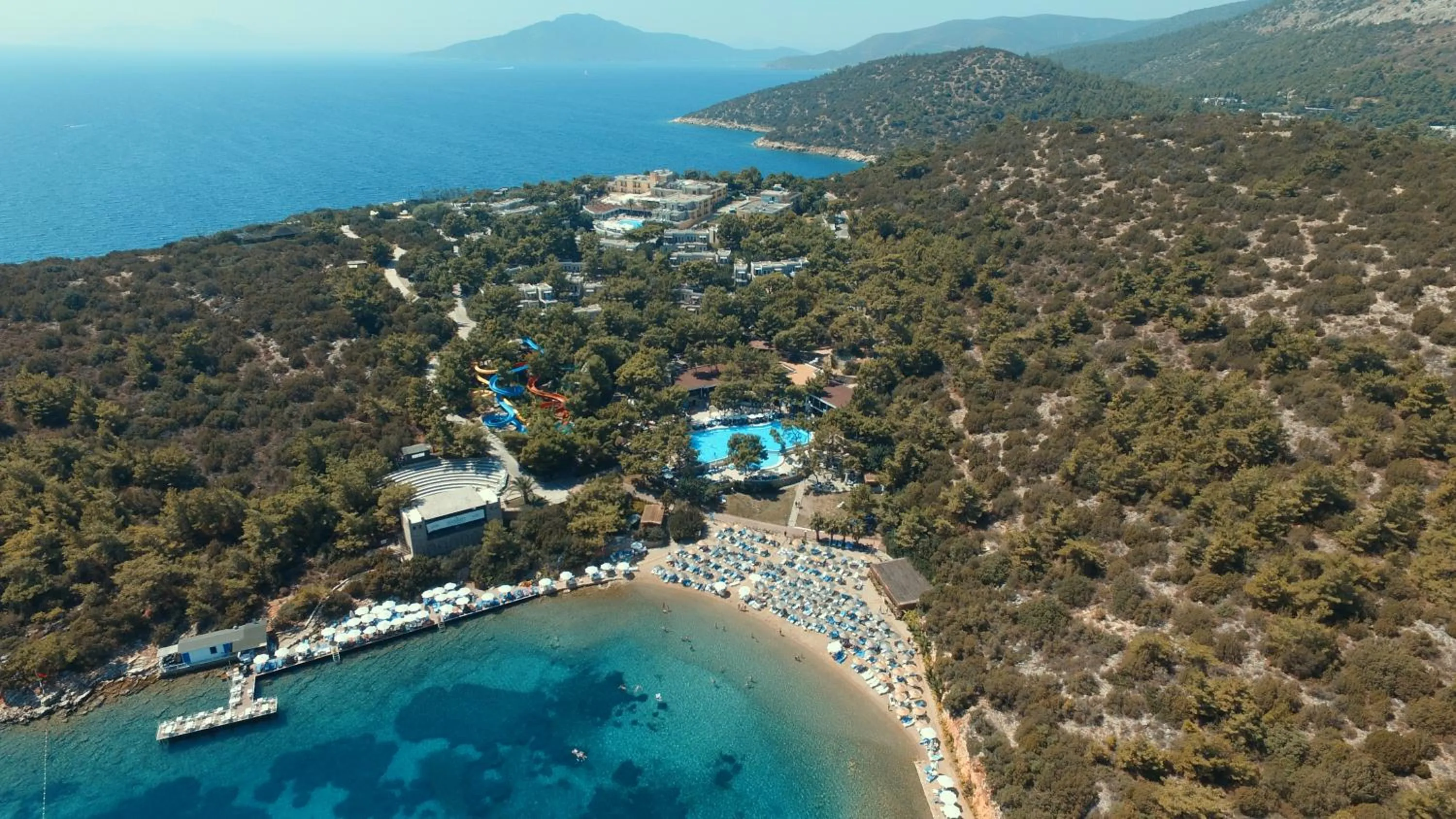 Bird's eye view in Bodrum Park Resort