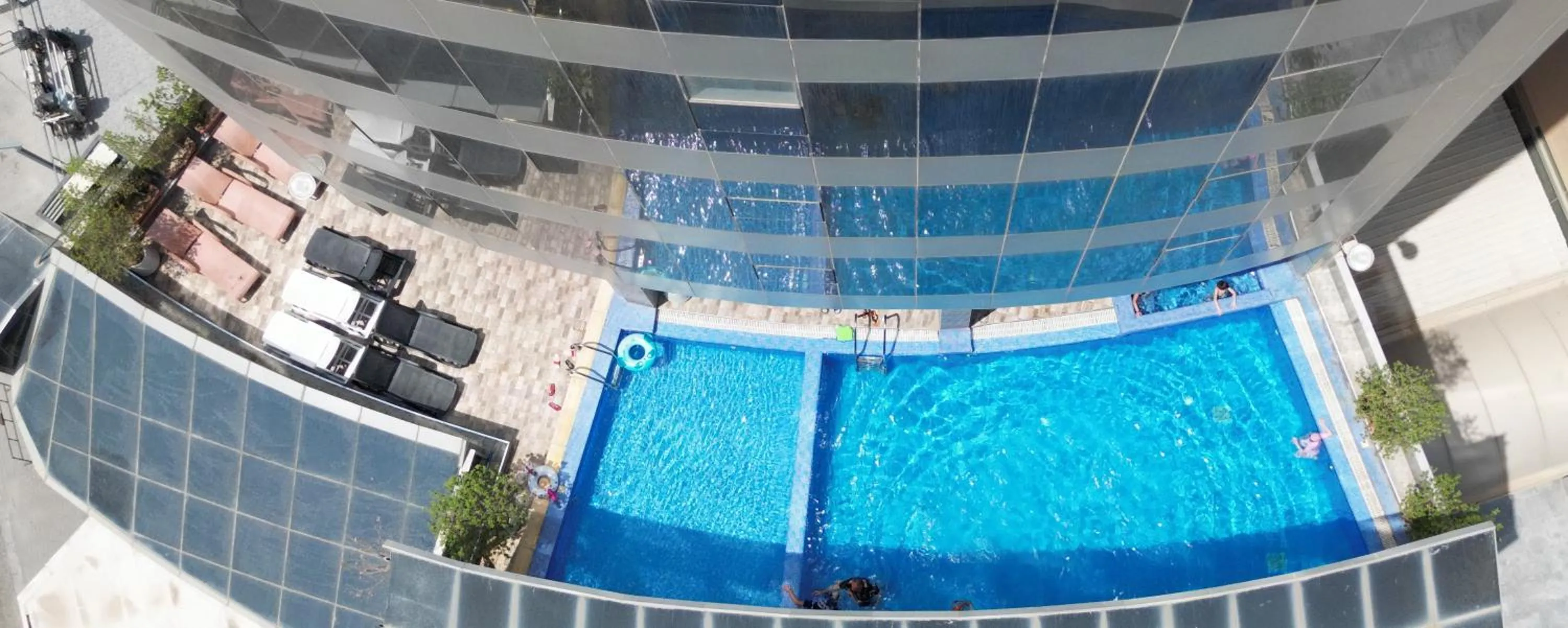 Pool view in فندق وهج بوليفارد Wahaj Boulevard Hotel