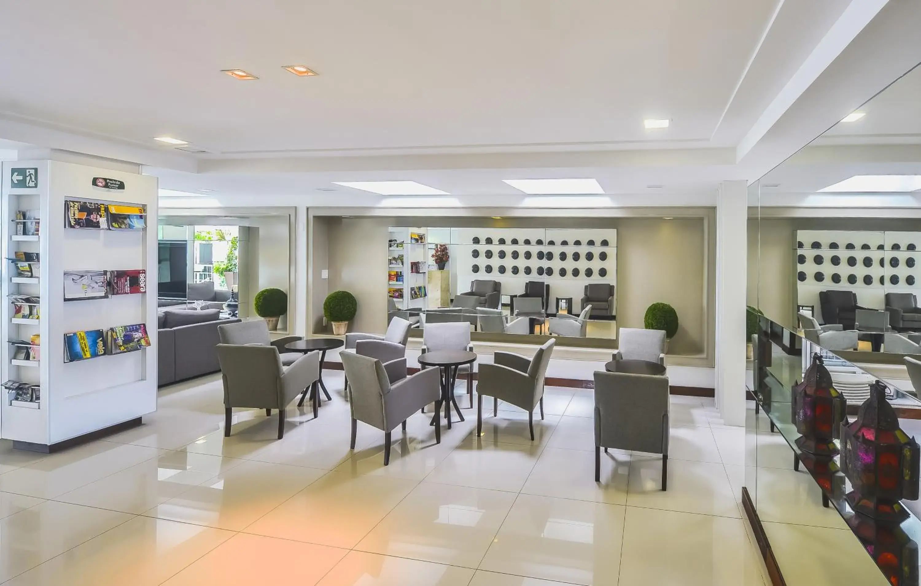 Lobby or reception in Hotel Corais de Tambau Lobby or reception in Hotel Corais de Tambau