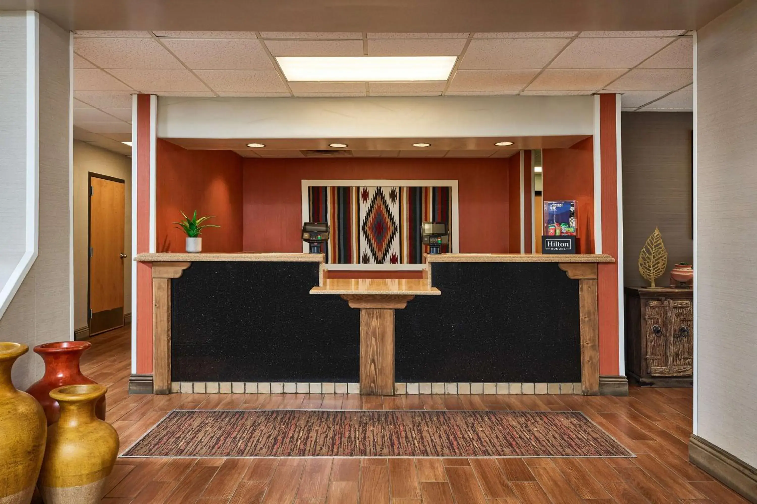 Lobby or reception in Hampton Inn Taos Lobby or reception in Hampton Inn Taos