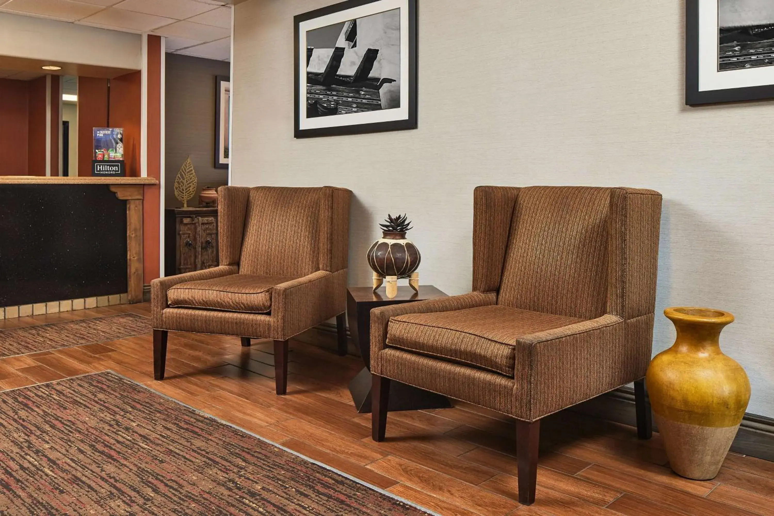 Lobby or reception in Hampton Inn Taos Lobby or reception in Hampton Inn Taos