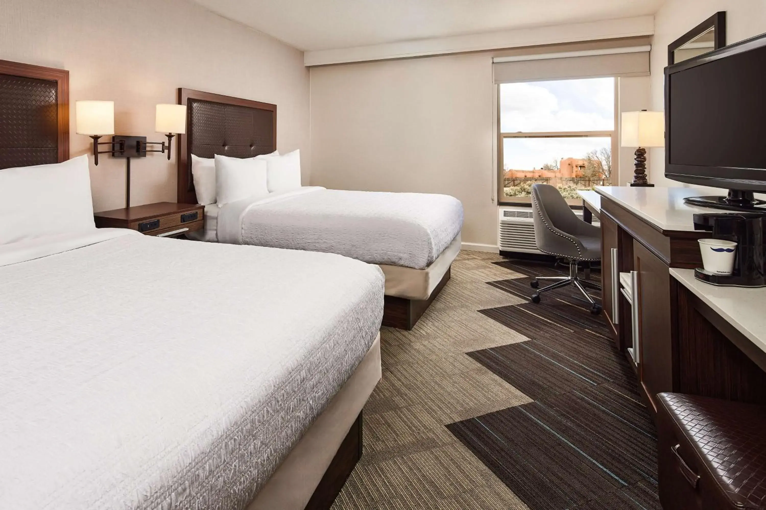 Bed in Hampton Inn Taos Bed in Hampton Inn Taos