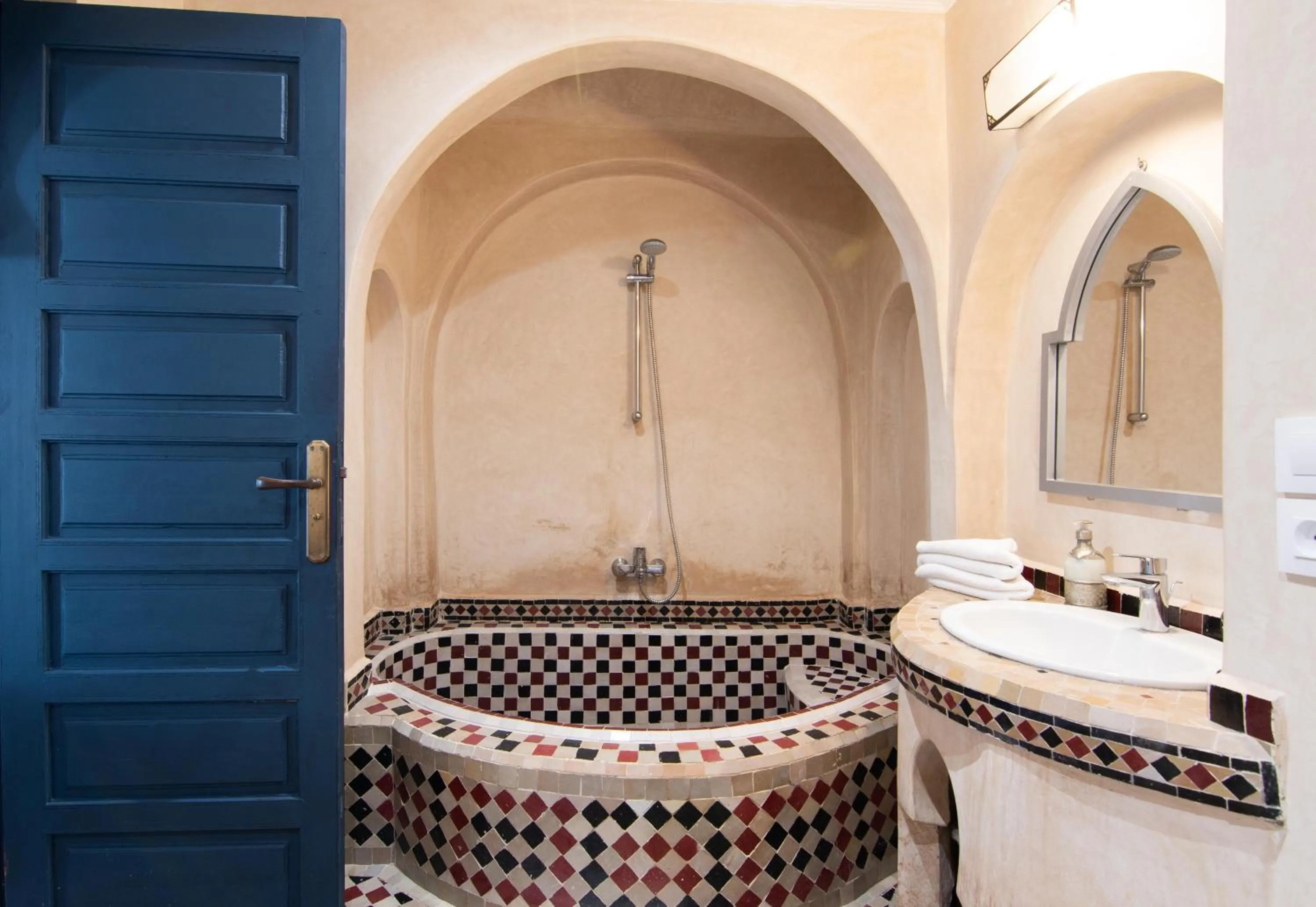 Bathroom in The Central House Marrakech Medina