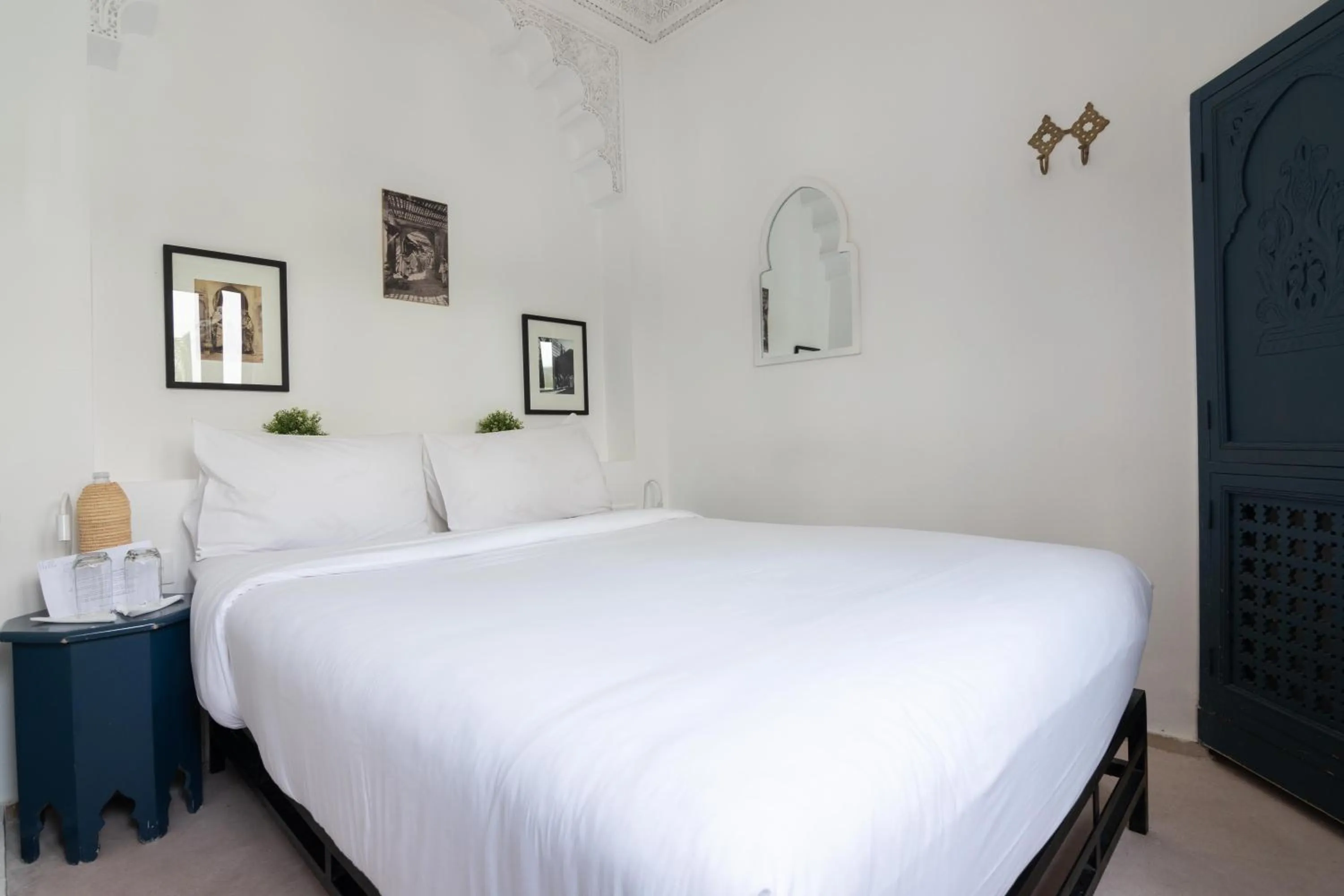 Bed in The Central House Marrakech Medina