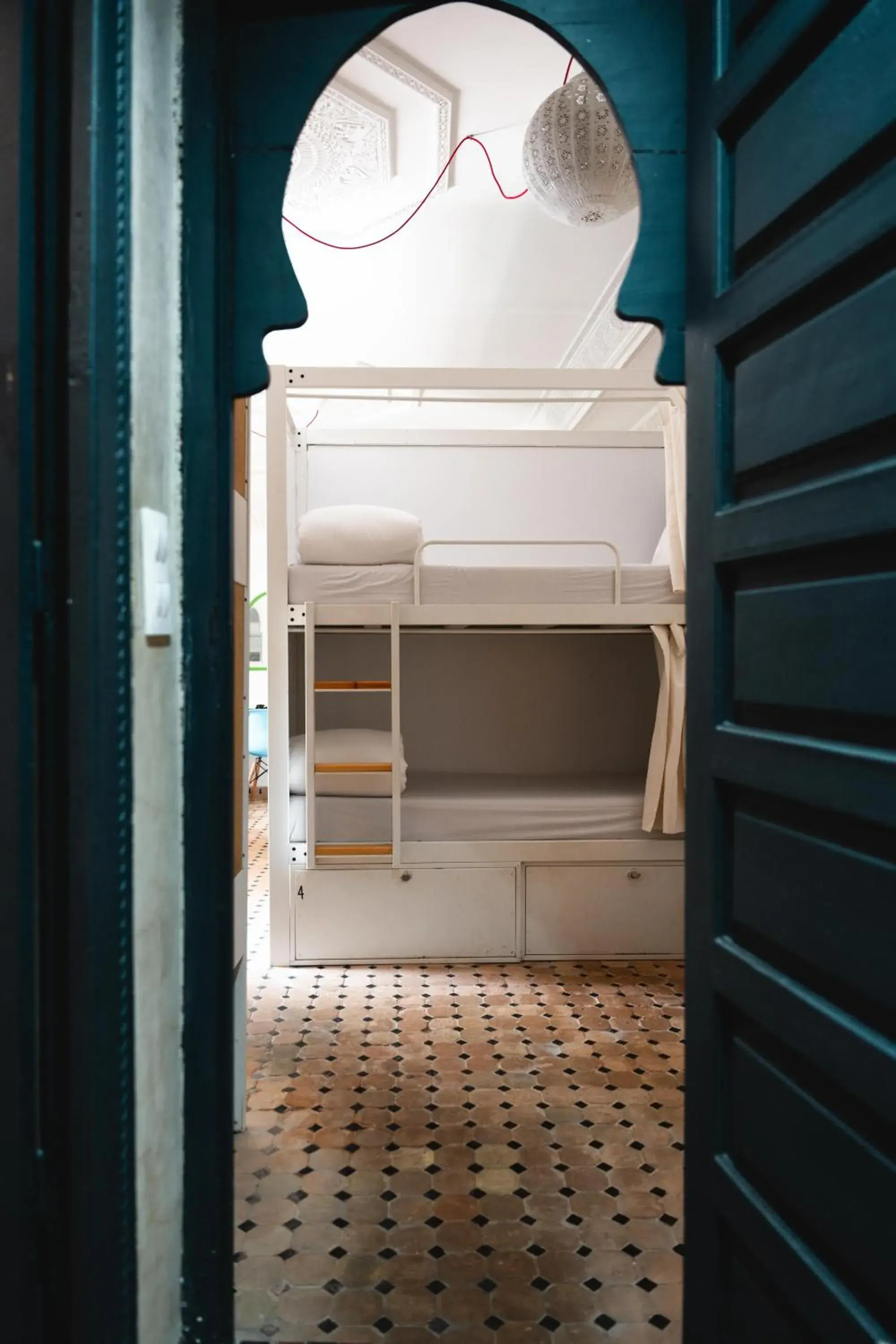 Bed in The Central House Marrakech Medina Bed in The Central House Marrakech Medina