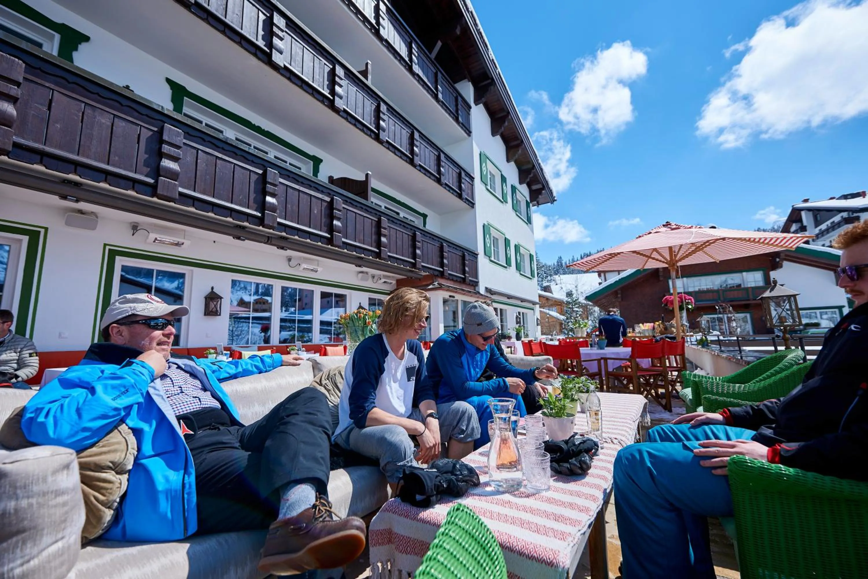 Property building in Boutique-Hotel Schmelzhof