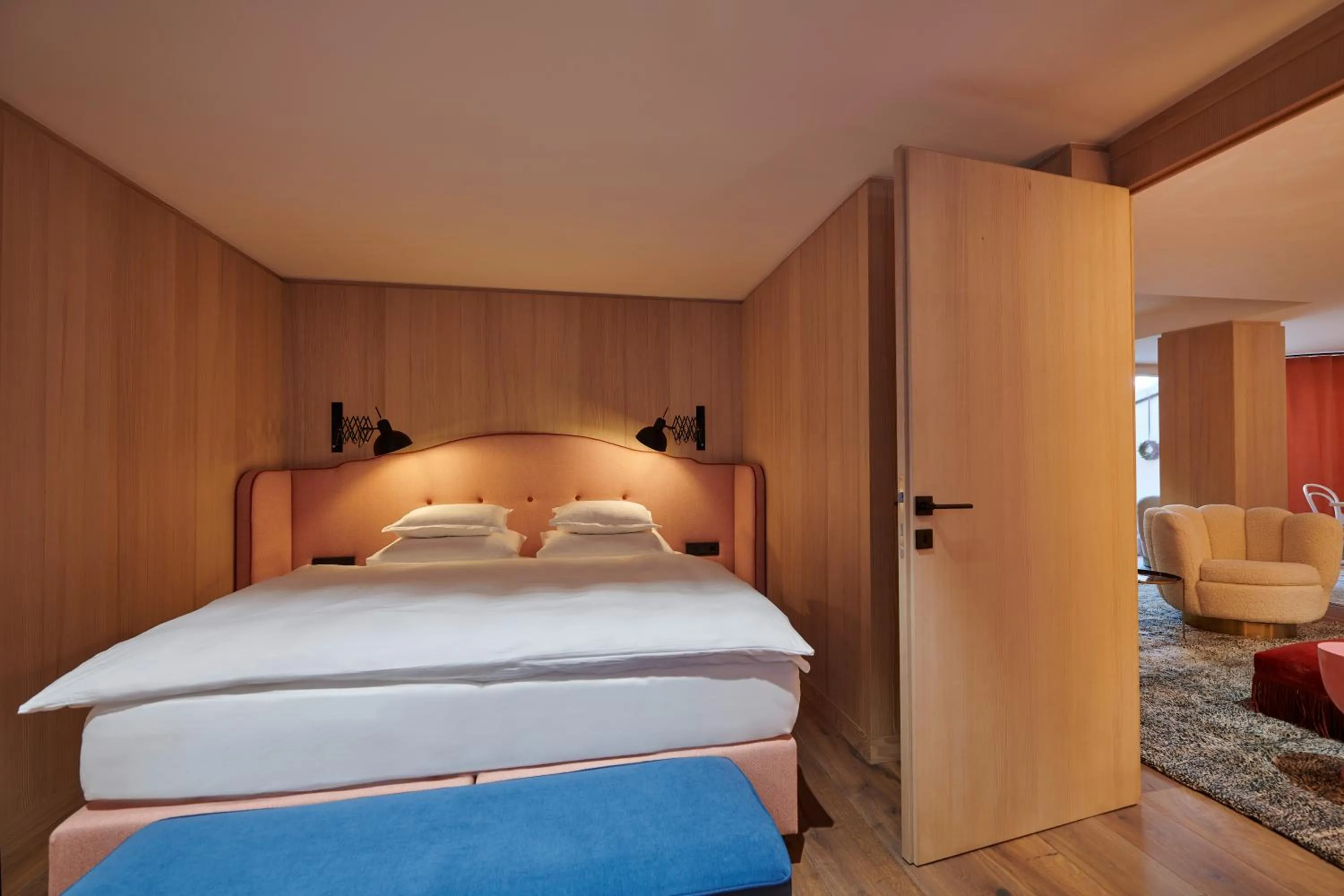 Bed in Boutique-Hotel Schmelzhof