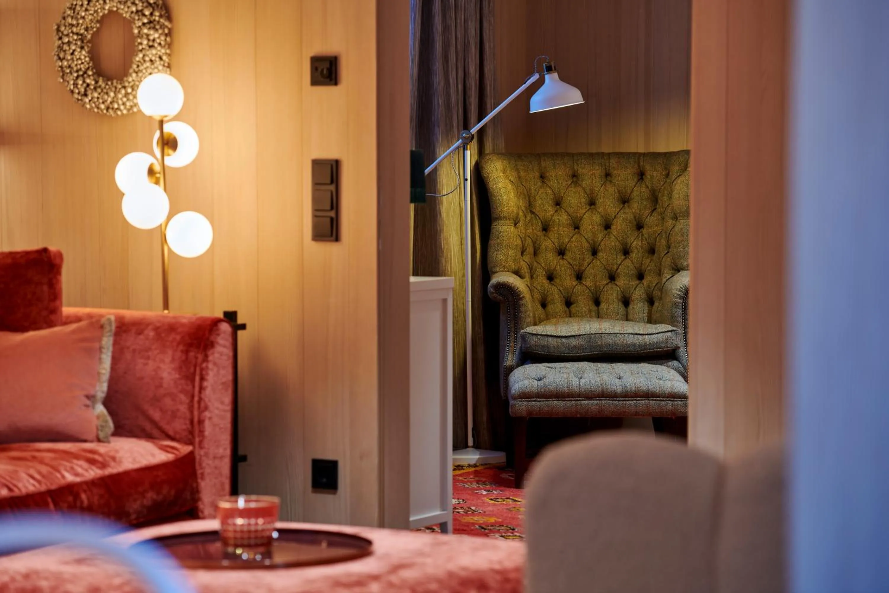 Living room in Boutique-Hotel Schmelzhof