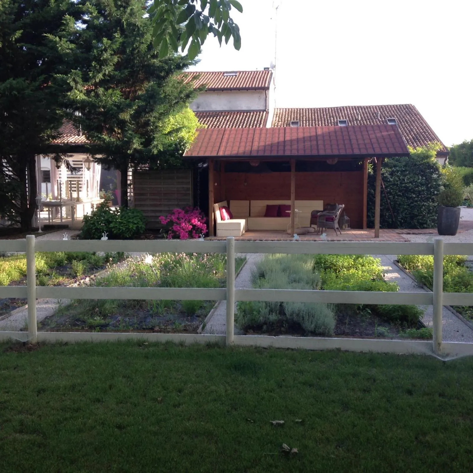 Garden in Agriturismo Corte Rocca