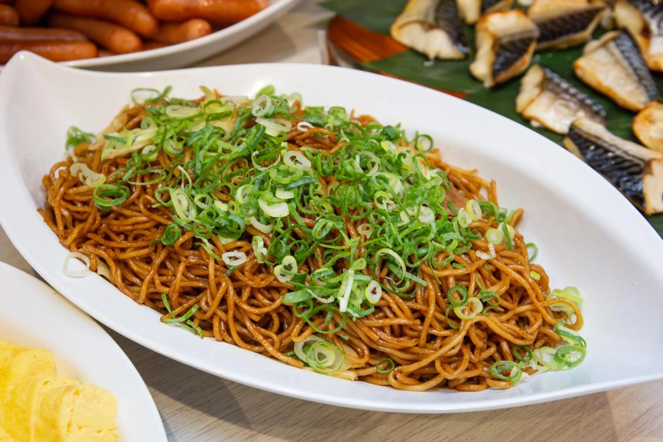 Buffet breakfast in Kuretake Inn Nankai Sakai-Ekimae