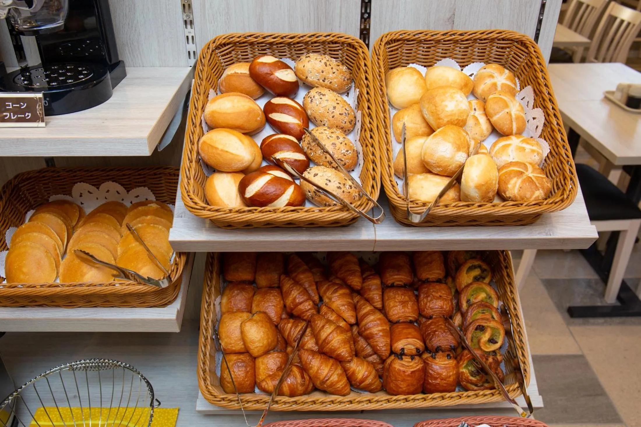 Buffet breakfast in Kuretake Inn Nankai Sakai-Ekimae