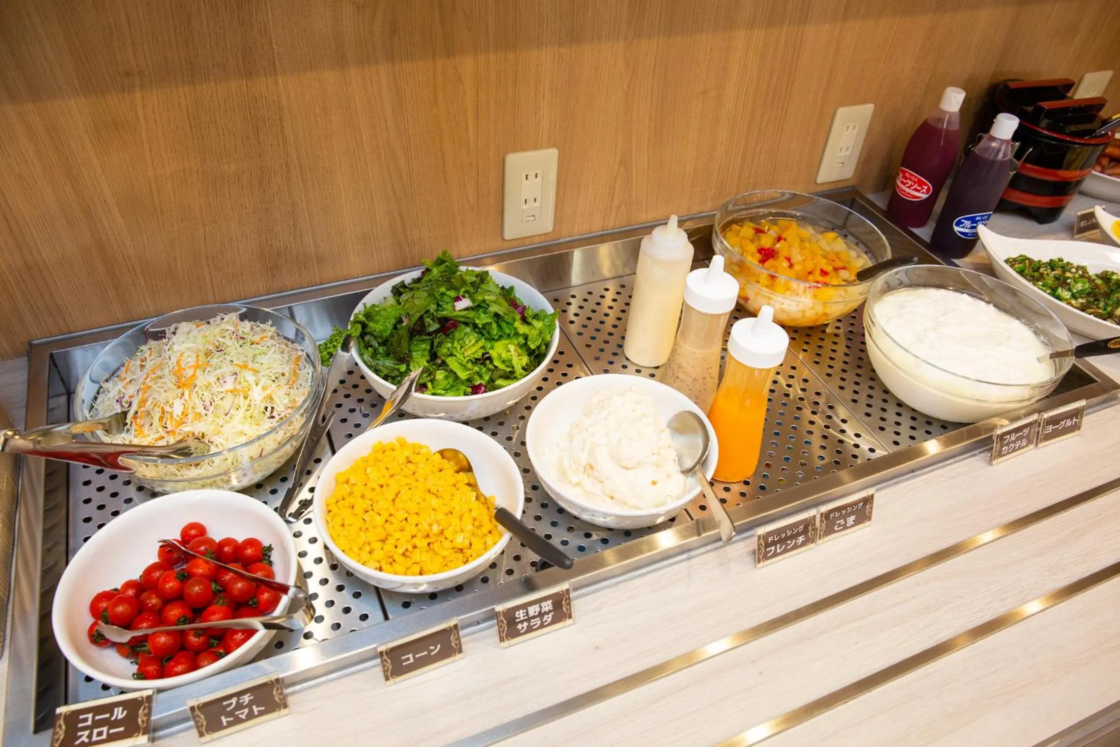 Buffet breakfast in Kuretake Inn Nankai Sakai-Ekimae