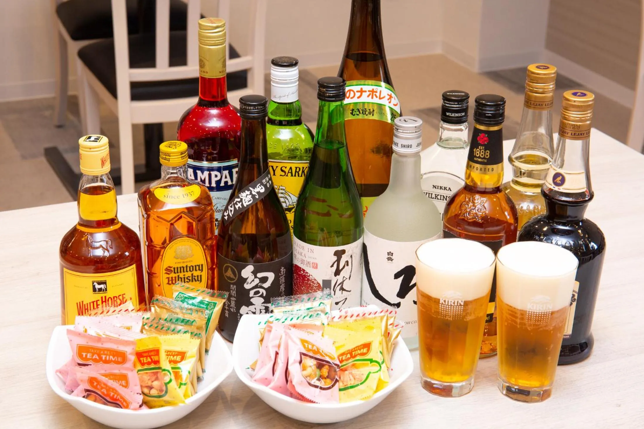 Drinks in Kuretake Inn Nankai Sakai-Ekimae