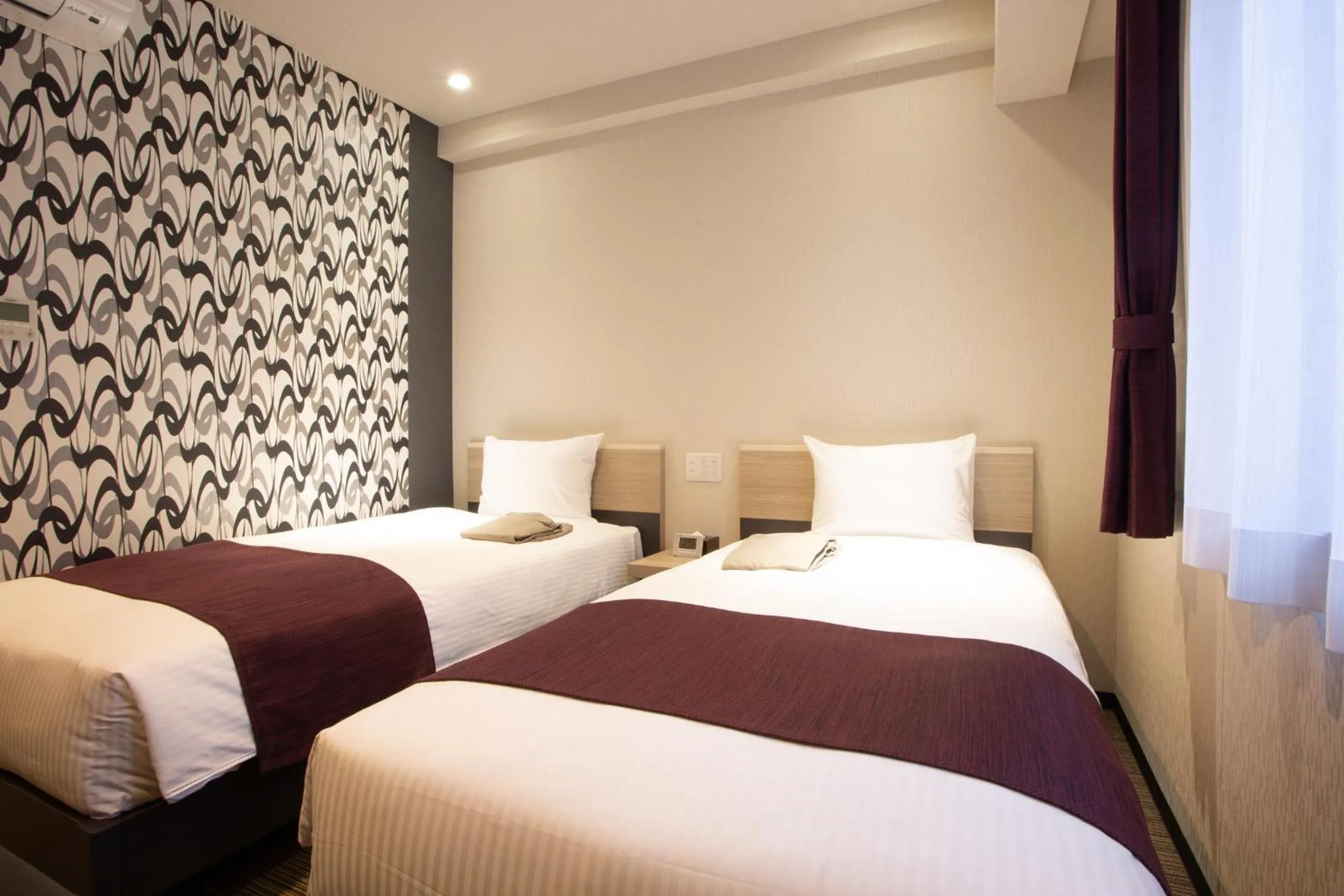 Bedroom, Bed in Kuretake Inn Osaka Midousuji Hommachi