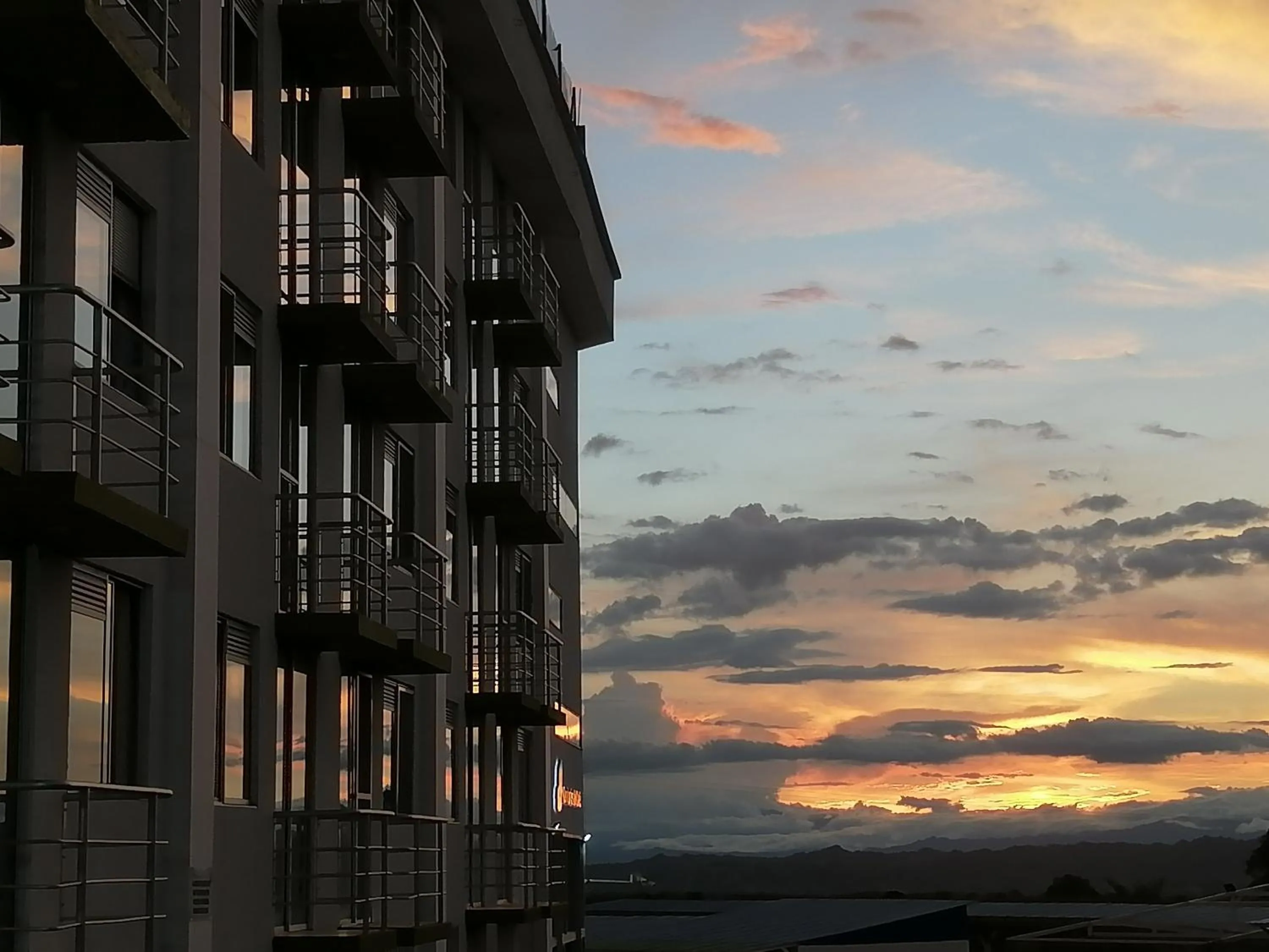 Property building in Apartamento Parque del Café