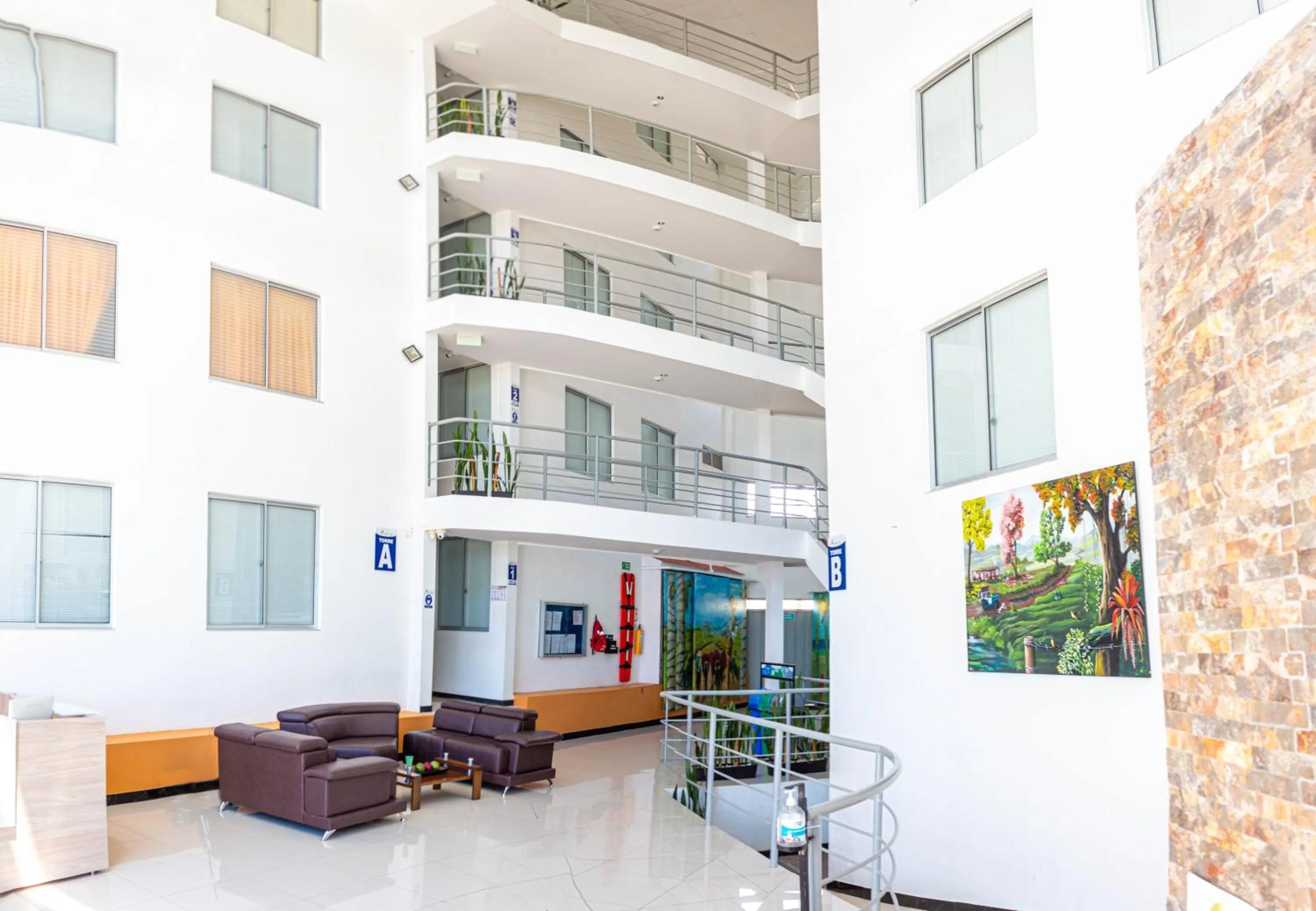 Lobby or reception in Apartamento Parque del Café