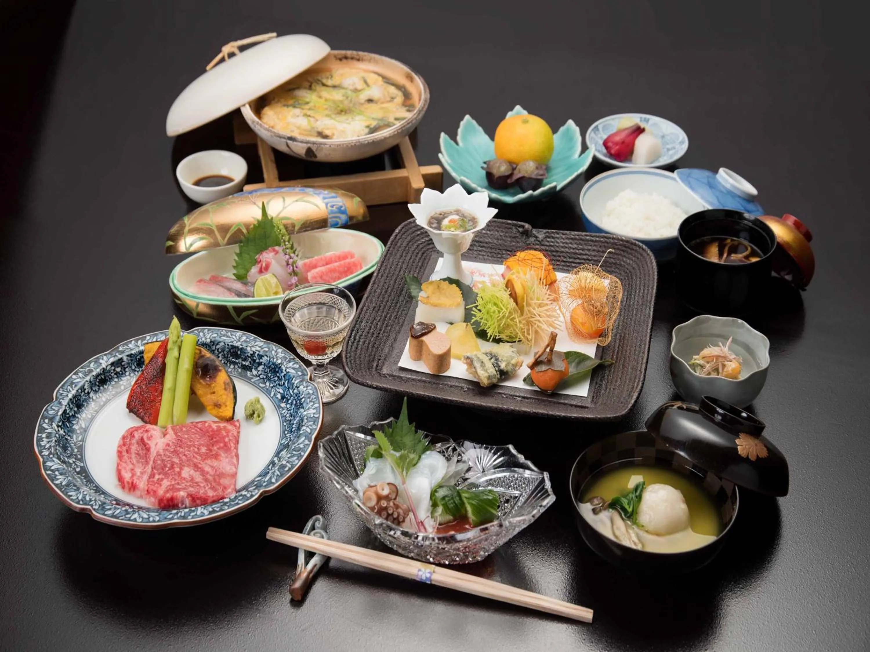 Dinner in Yamatoya Besso