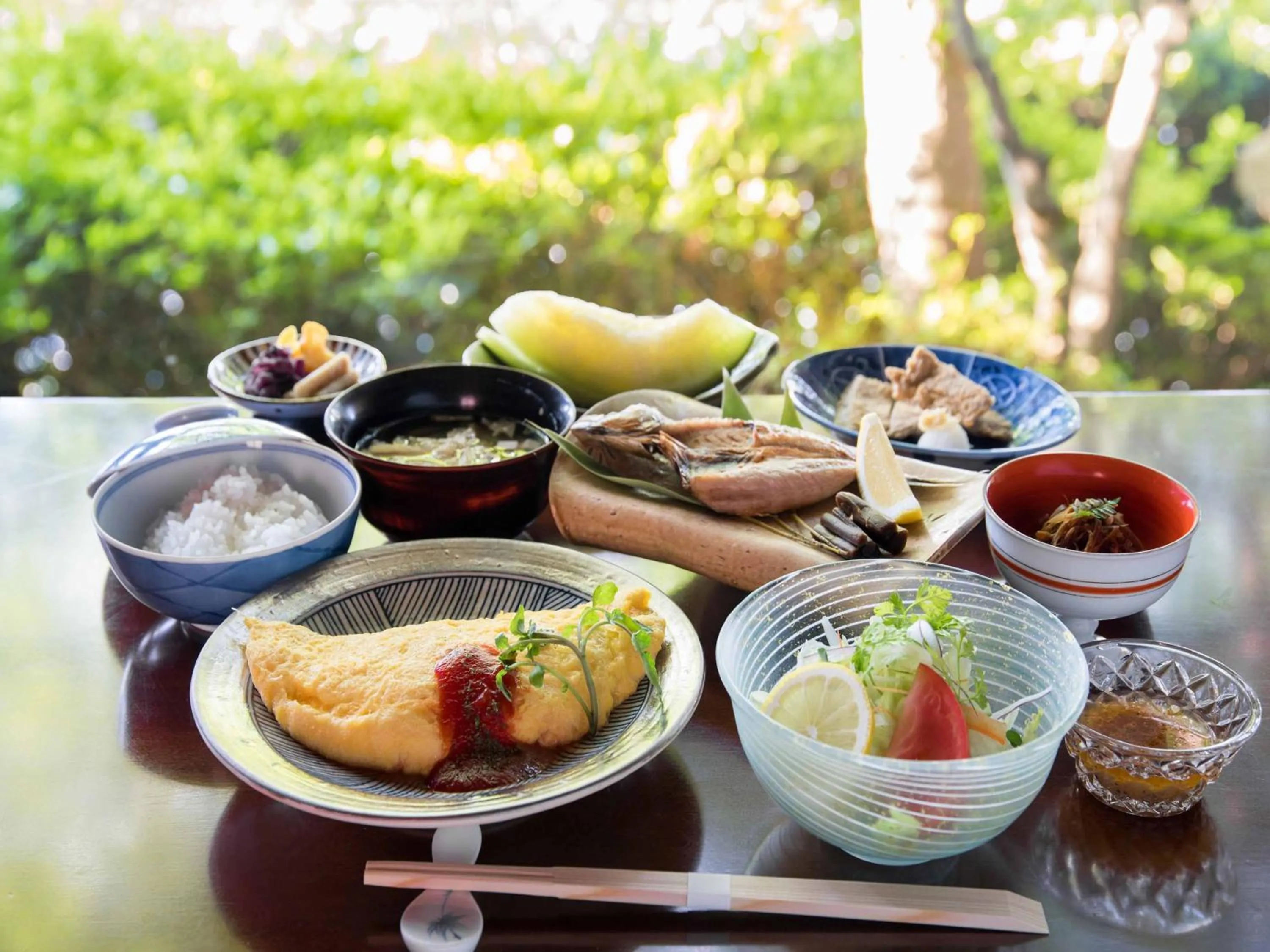 Breakfast in Yamatoya Besso