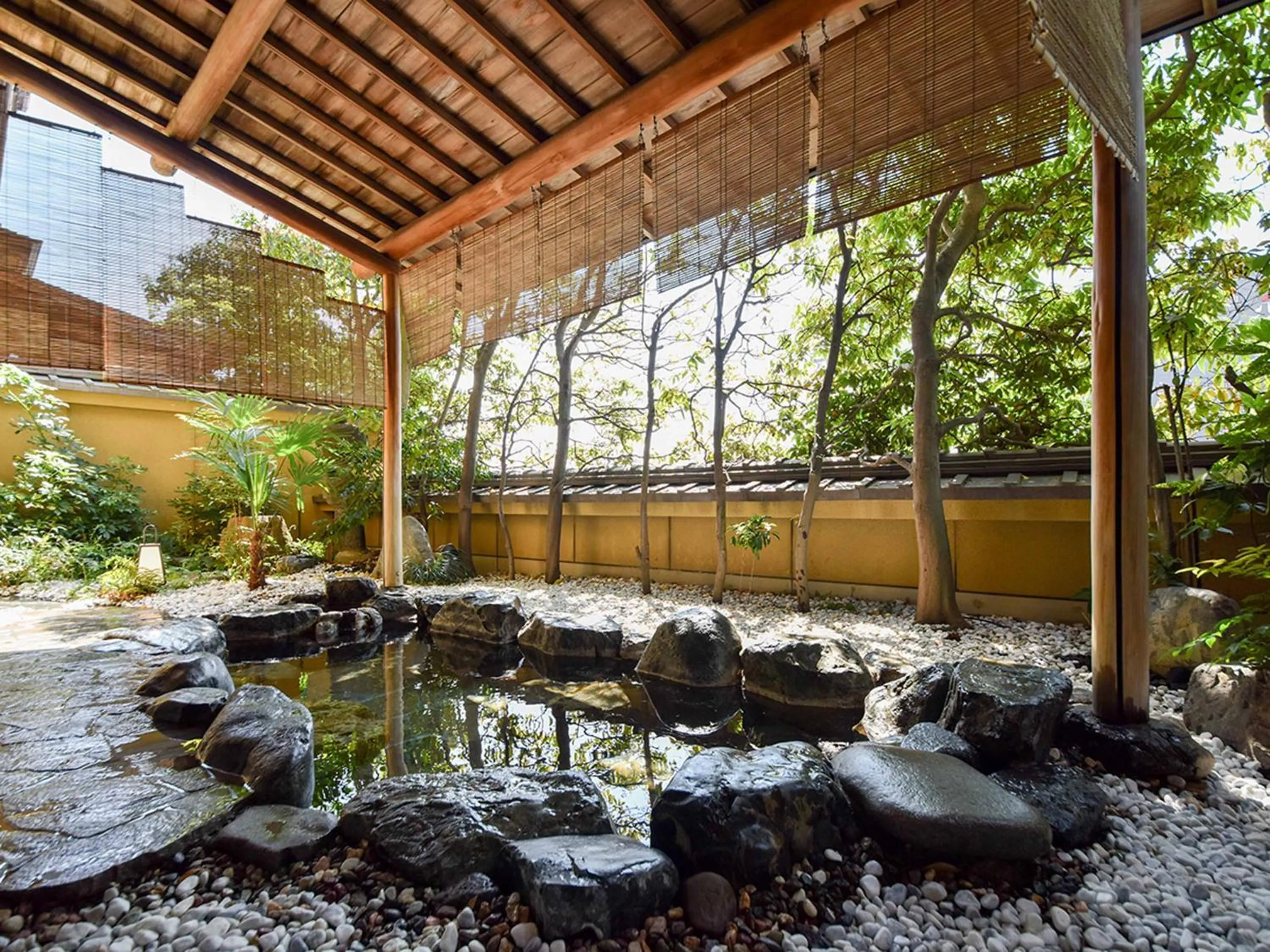 Hot Spring Bath in Yamatoya Besso