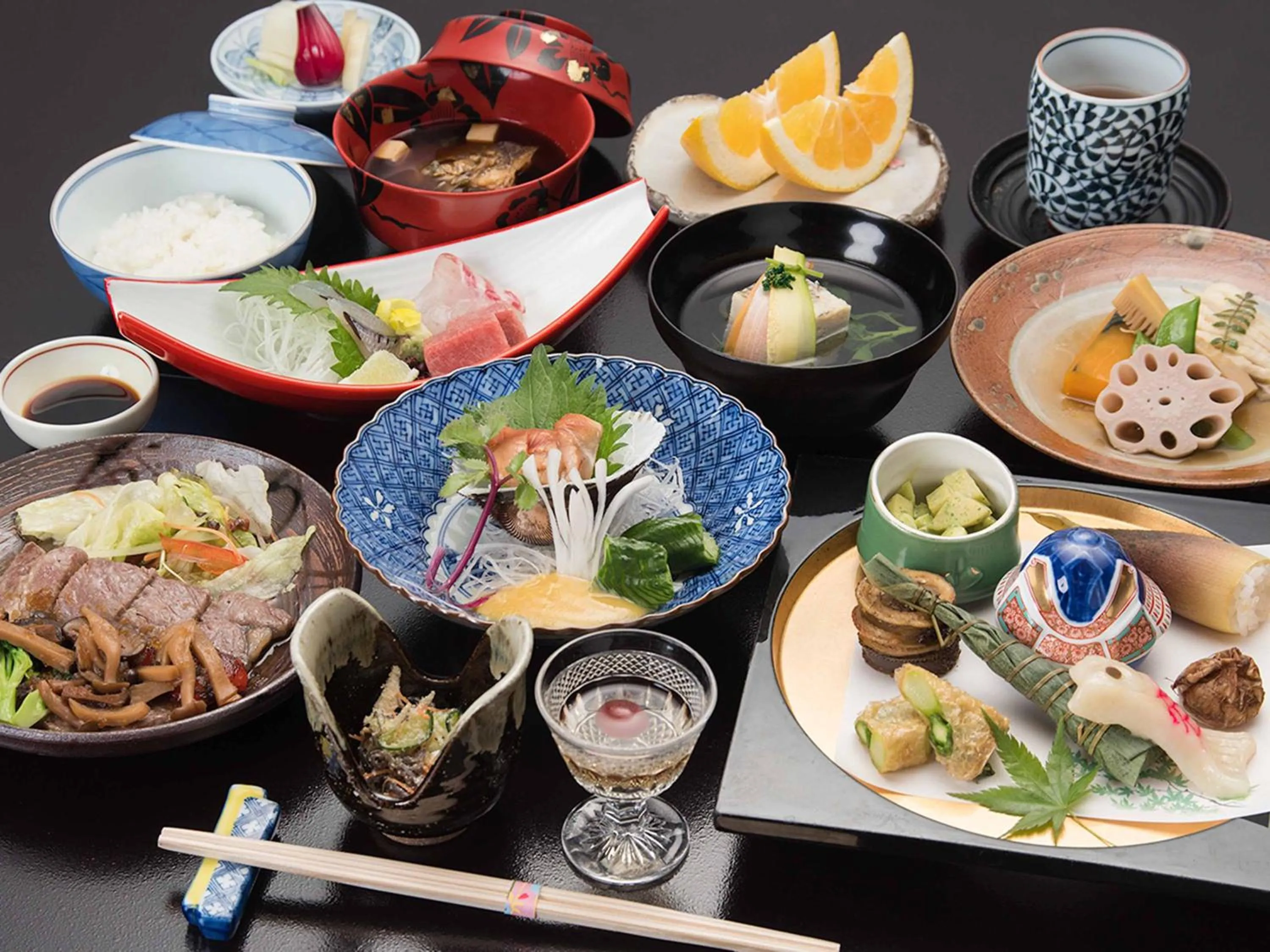 Dinner in Yamatoya Besso