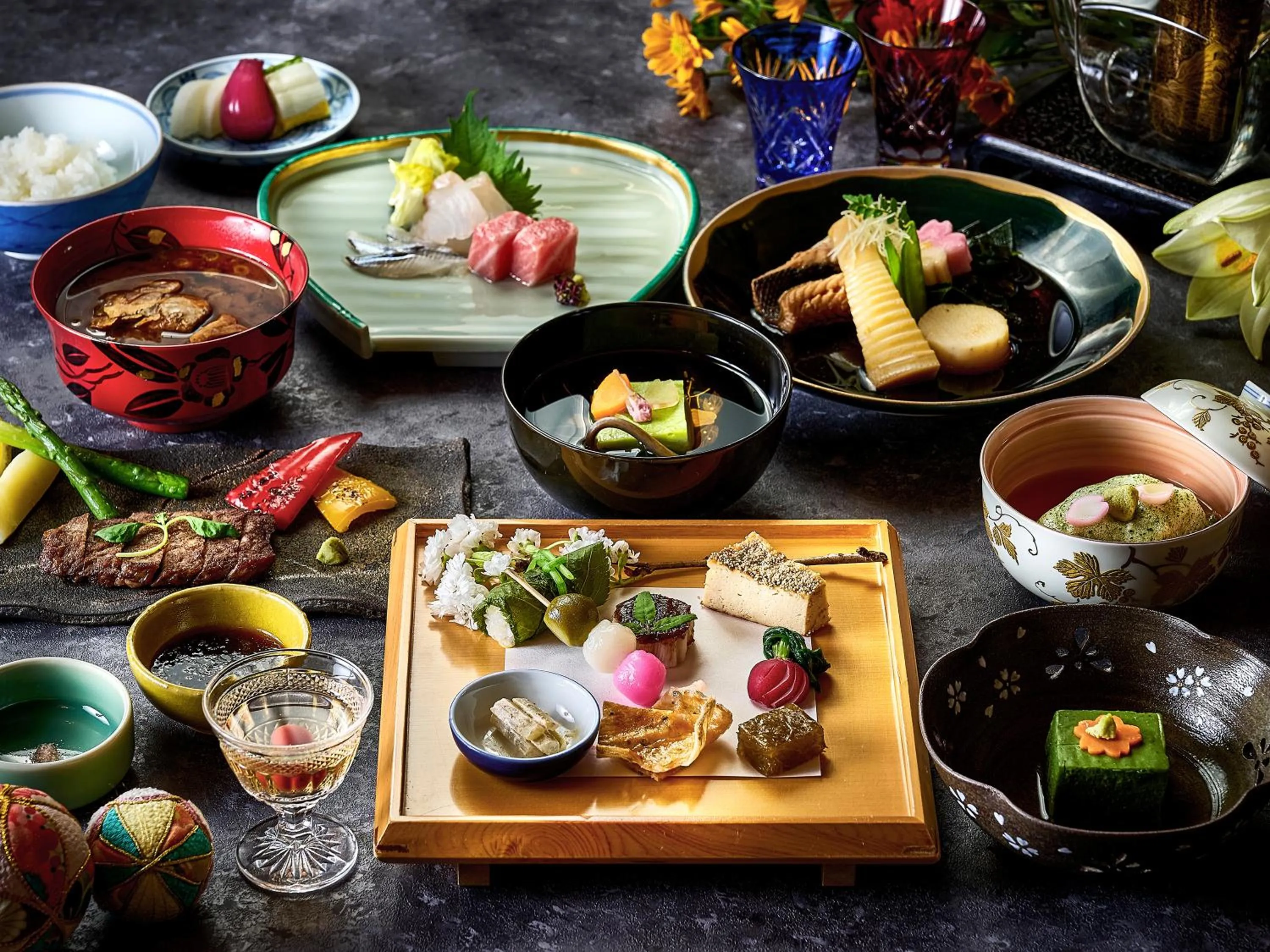 Dinner in Yamatoya Besso